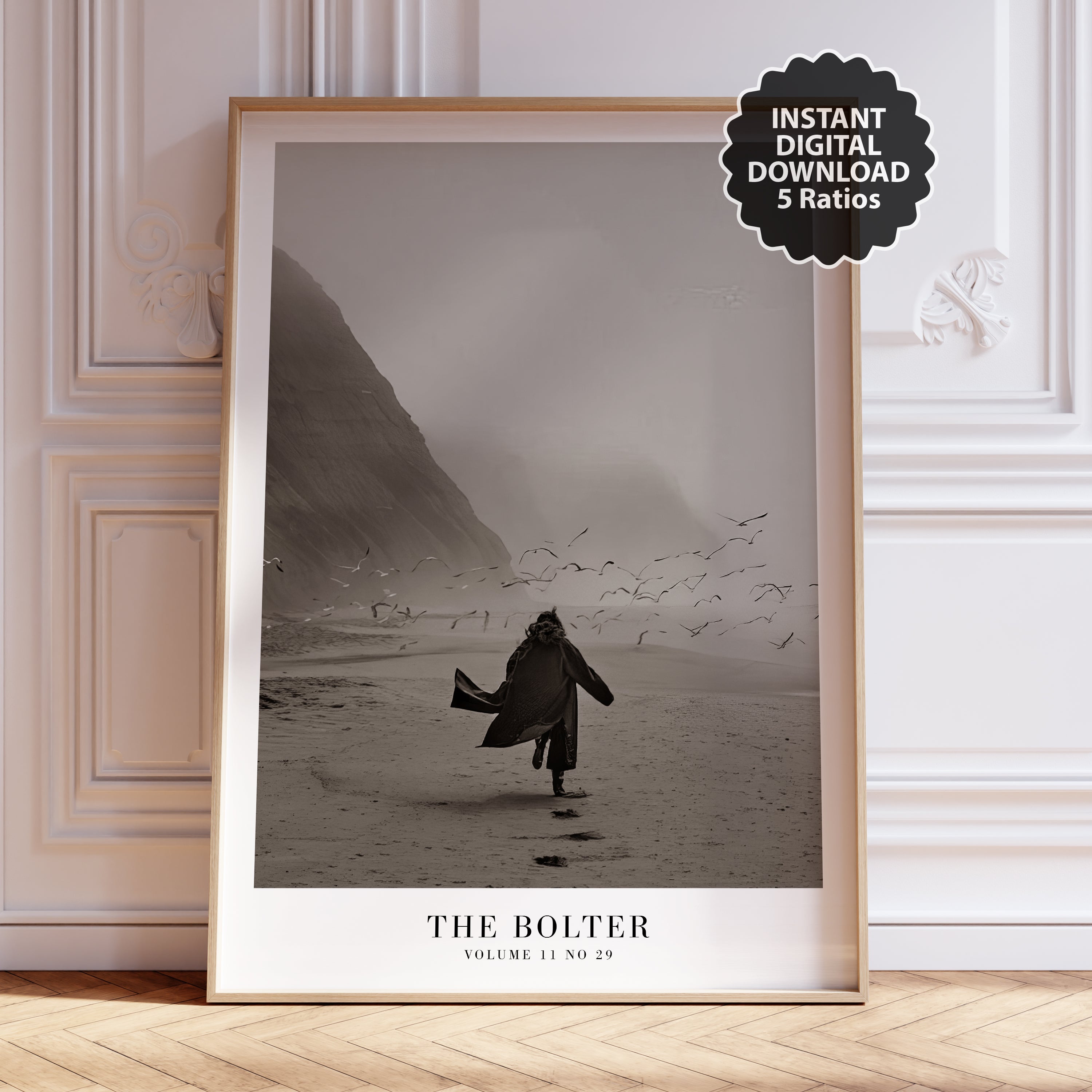 The Bolter Beach Taylor Swift poster in literary feminine bedroom