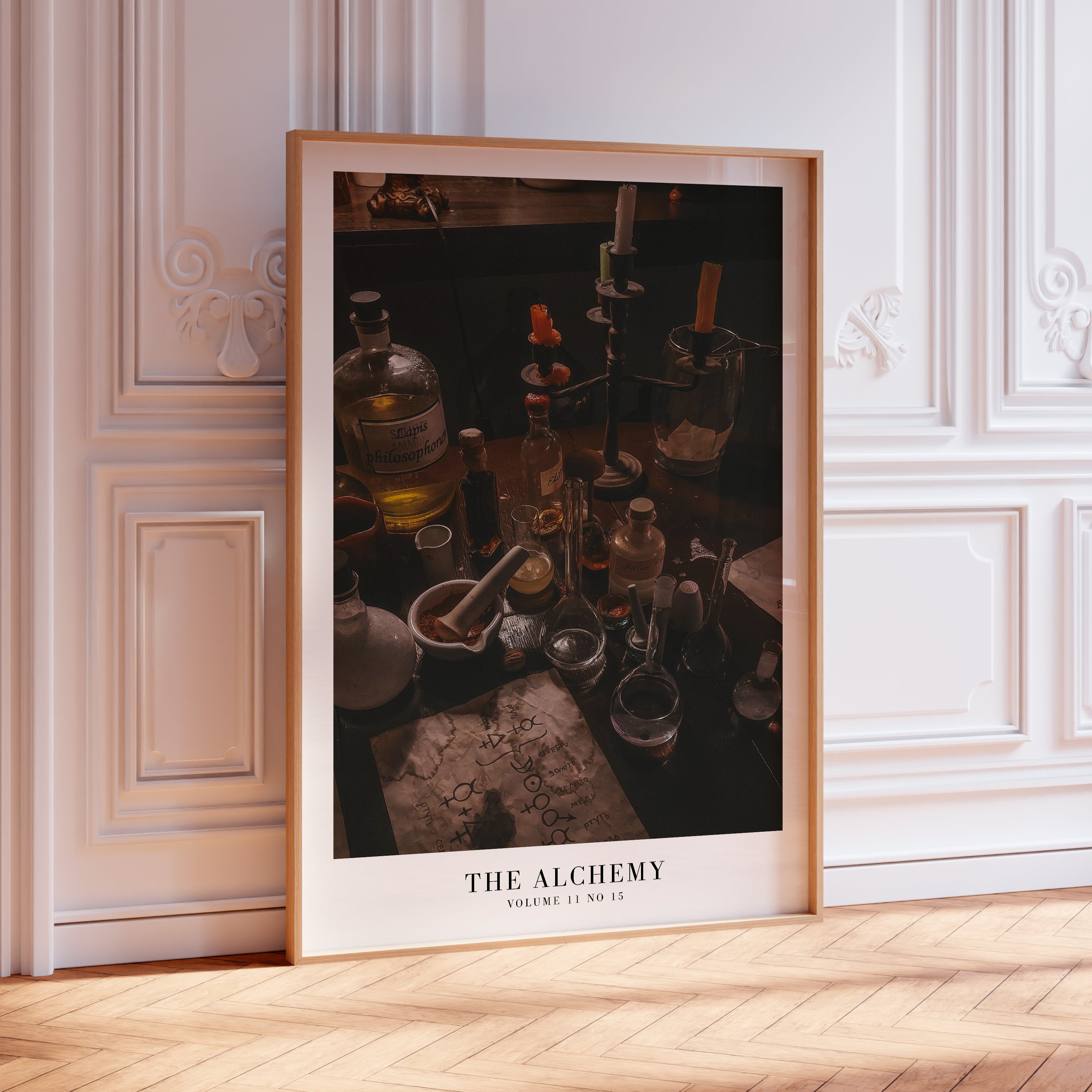 The Alchemy Lab TTPD print as romantic Swiftie gift wall decor