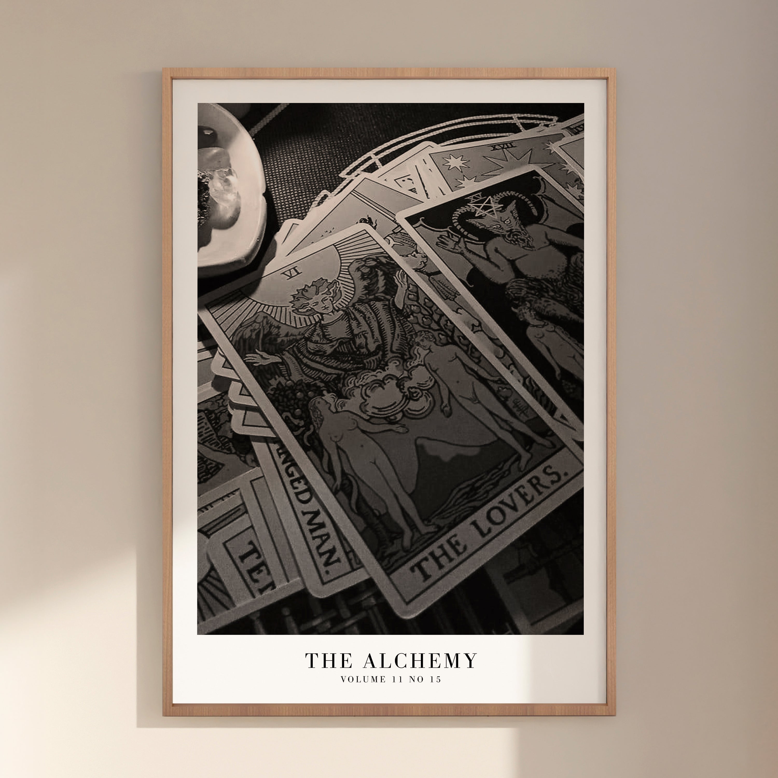 The Alchemy Taylor Swift poster in dark academia apartment