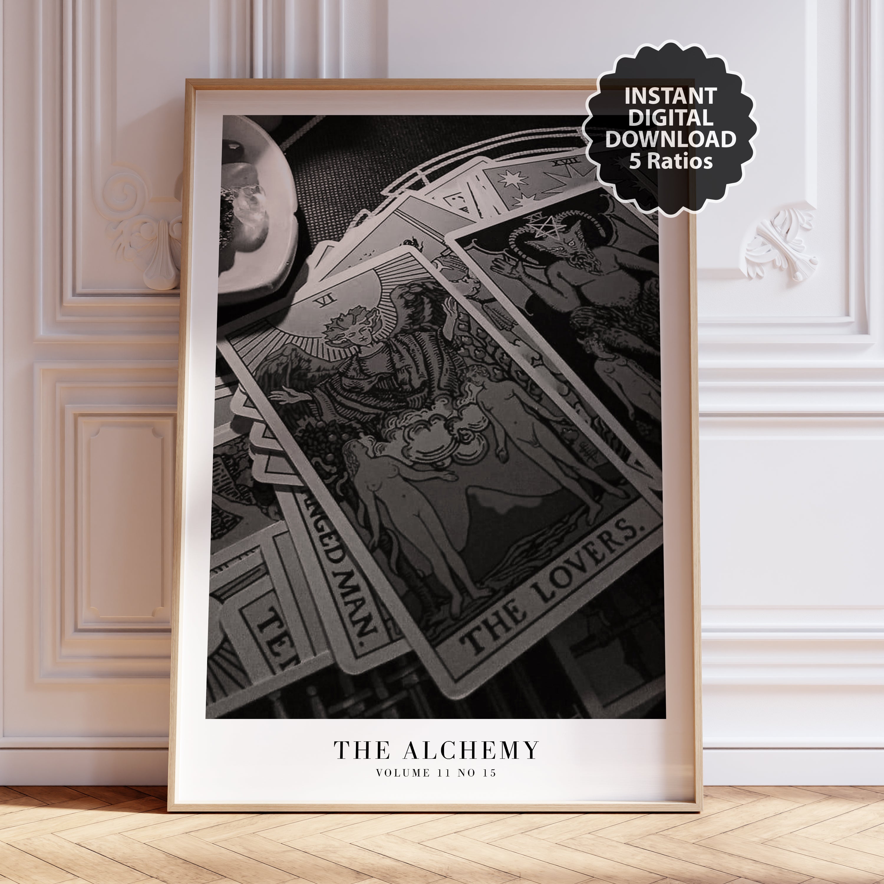 The Alchemy Taylor Swift wall art in witchy Swiftie gallery wall