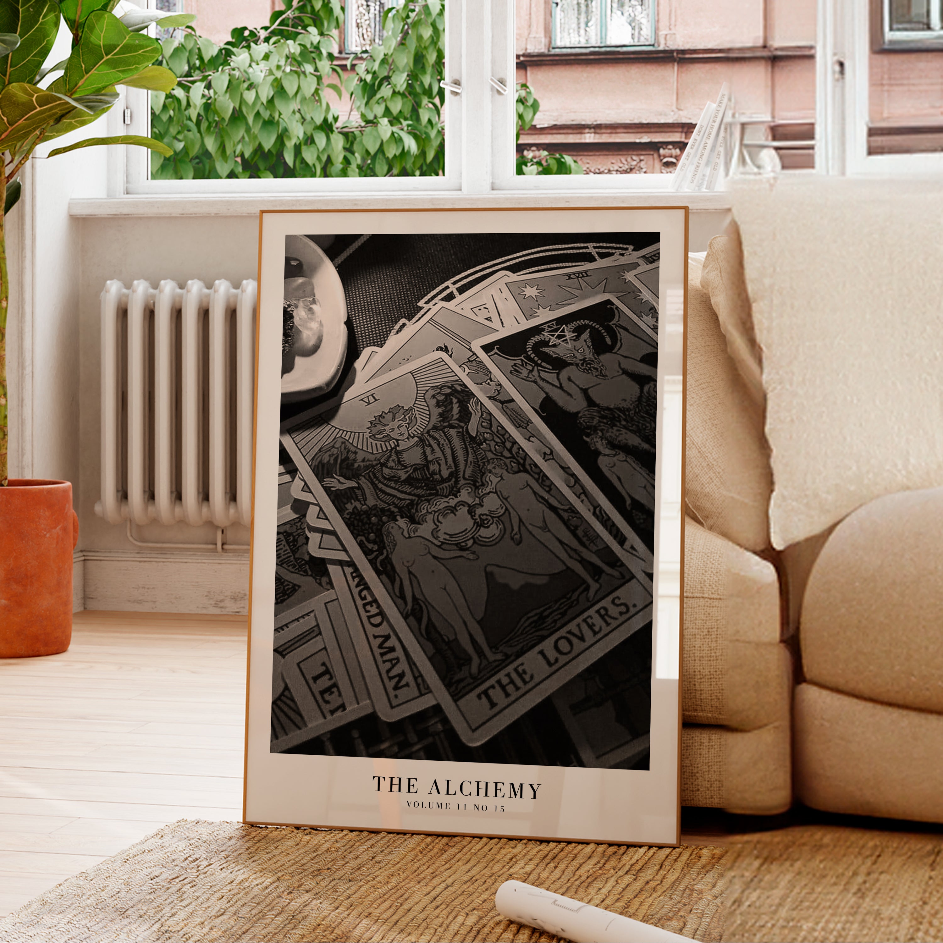 The Alchemy Taylor Swift tarot print in mystical gallery wall