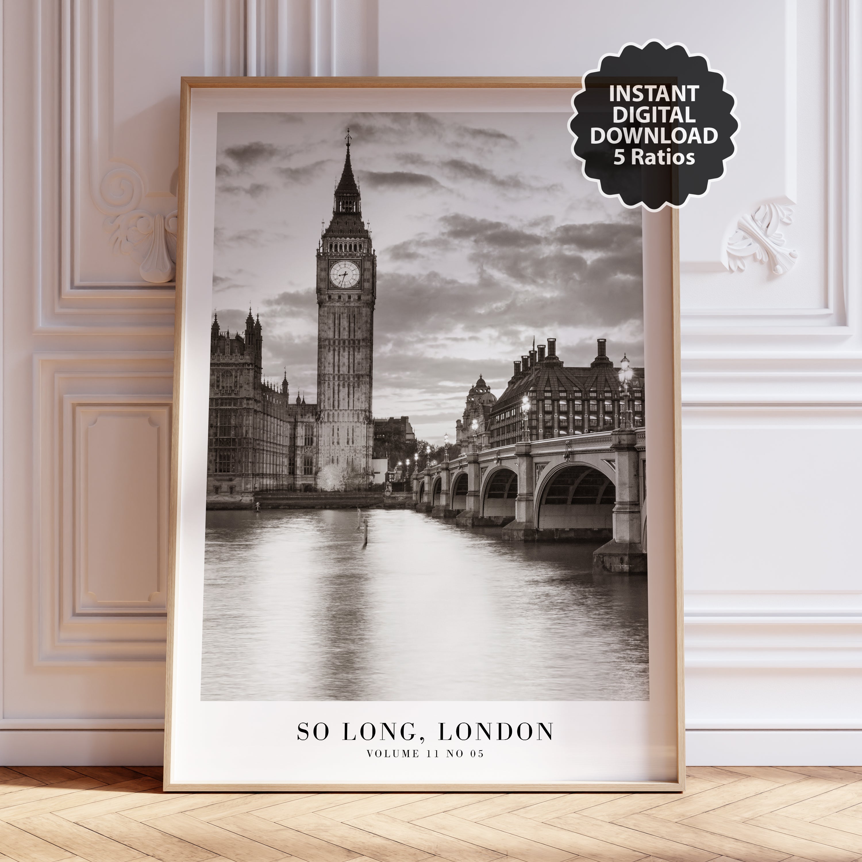 So Long London TTPD print in sad girl aesthetic feminine bedroom