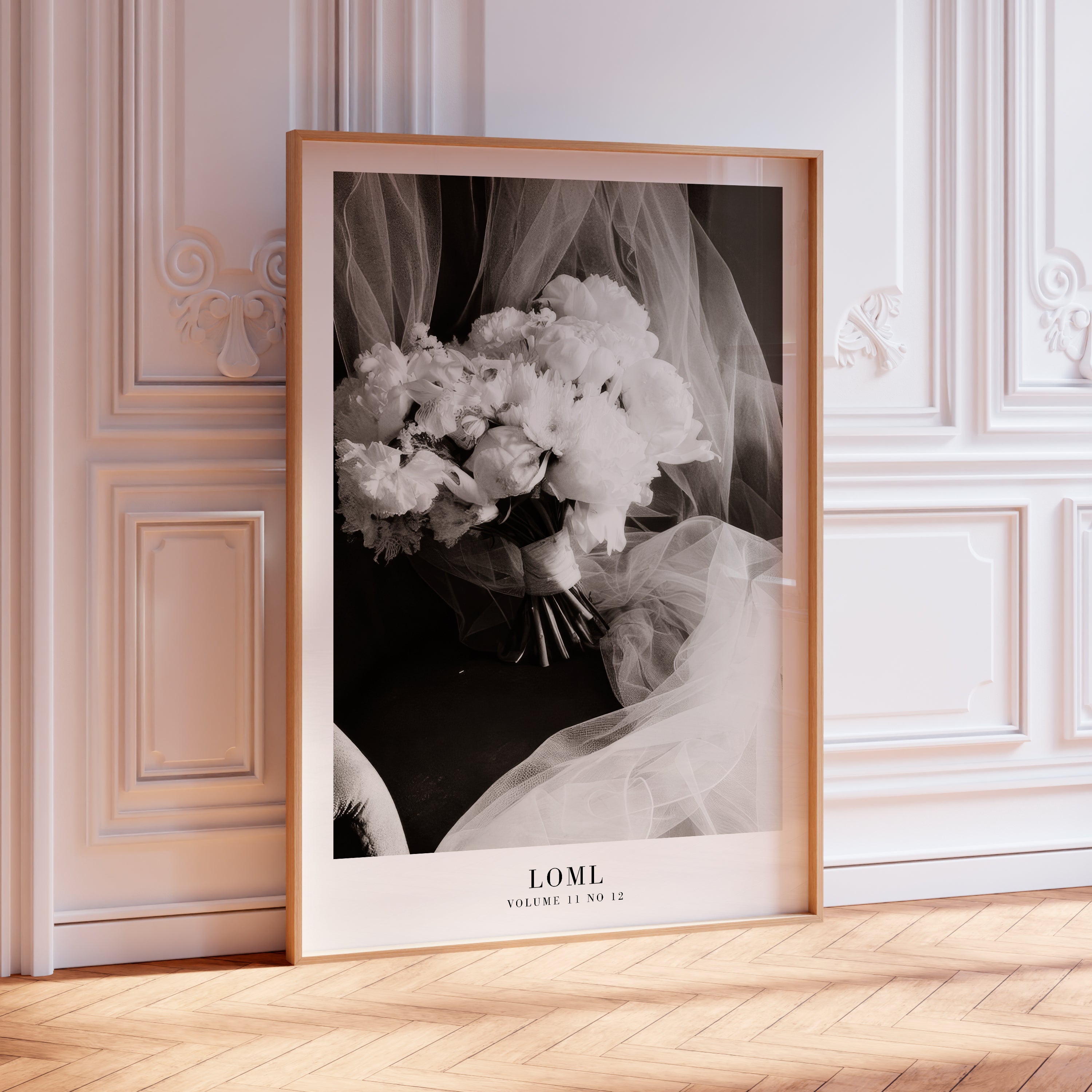 loml Tortured Poets Department Taylor Swift–inspired poster featuring bouquet