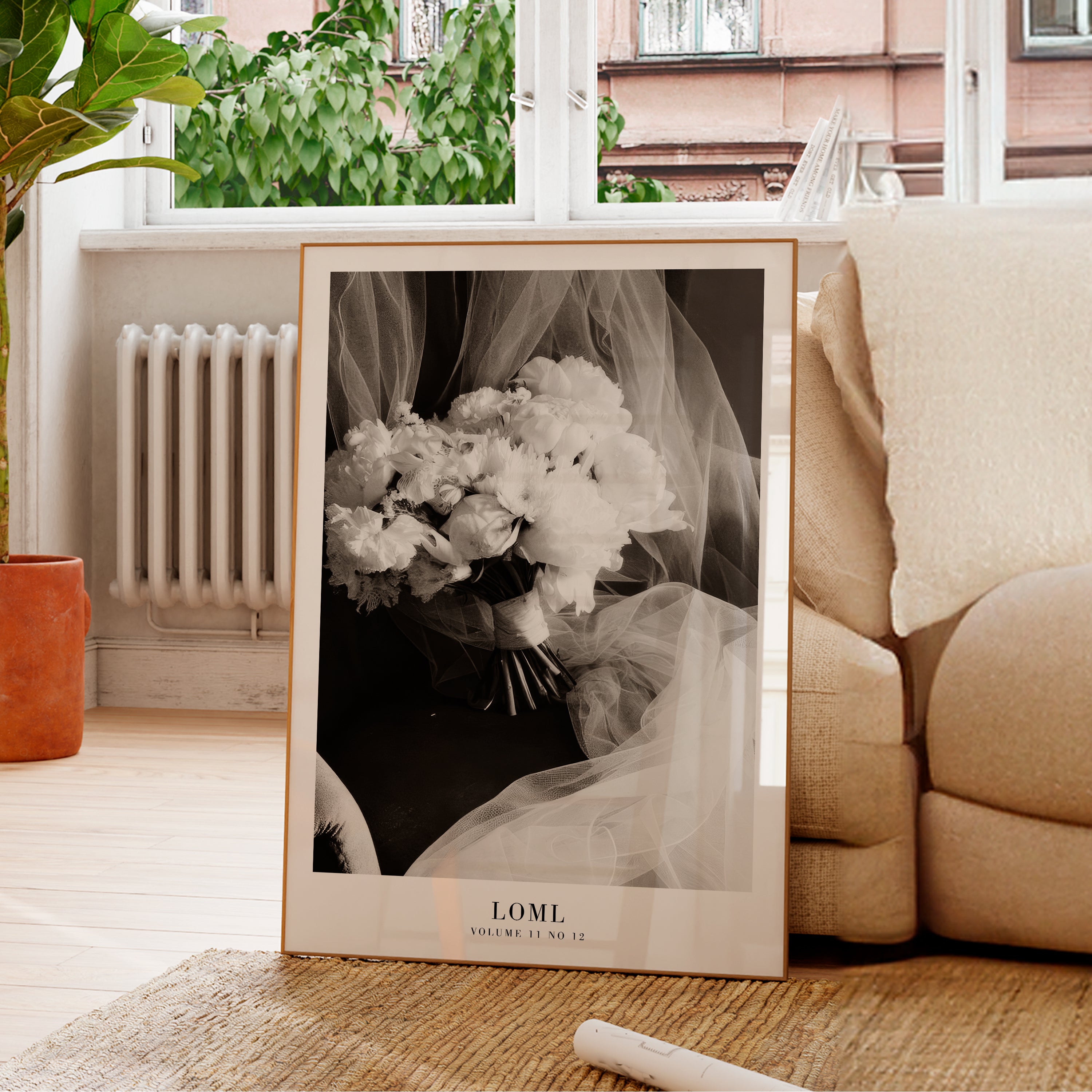 loml Bouquet Taylor Swift print in soft literary gallery wall