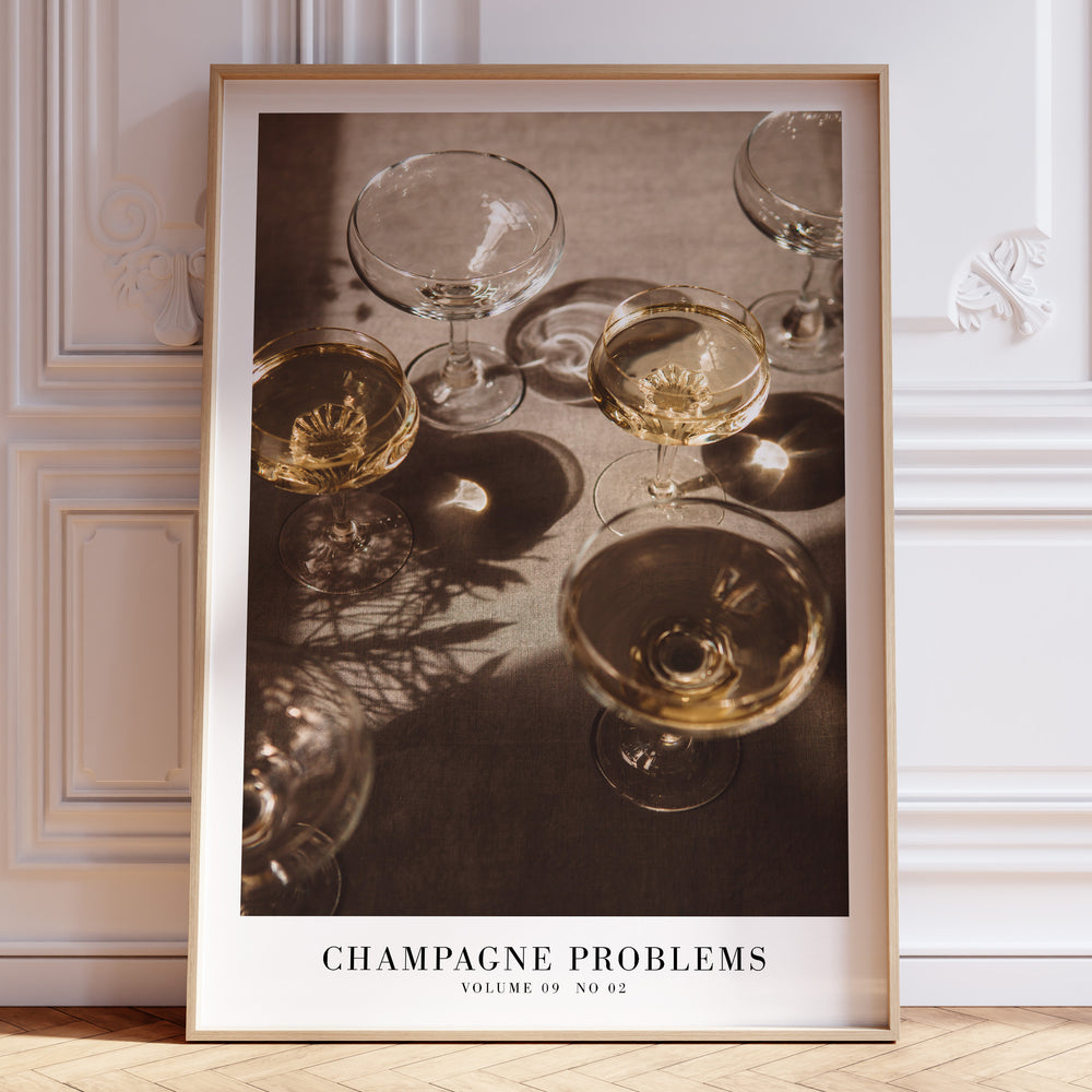 Champagne Problems Evermore Taylor Swift–inspired poster wall art print