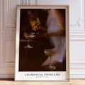 Champagne Problems Golden Hour Poster