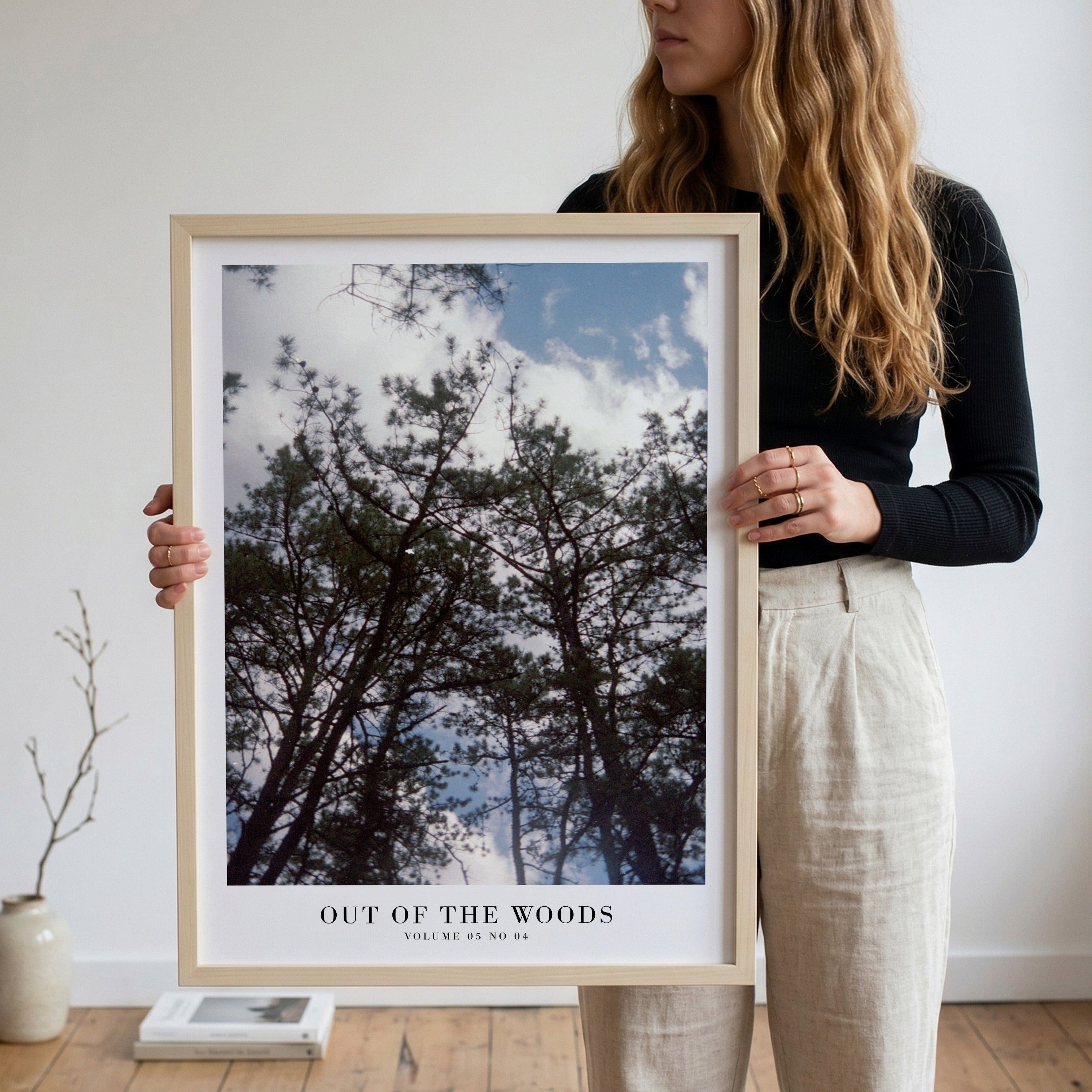 Out of the Woods Taylor Swift pine print as Swiftie gift wall decor