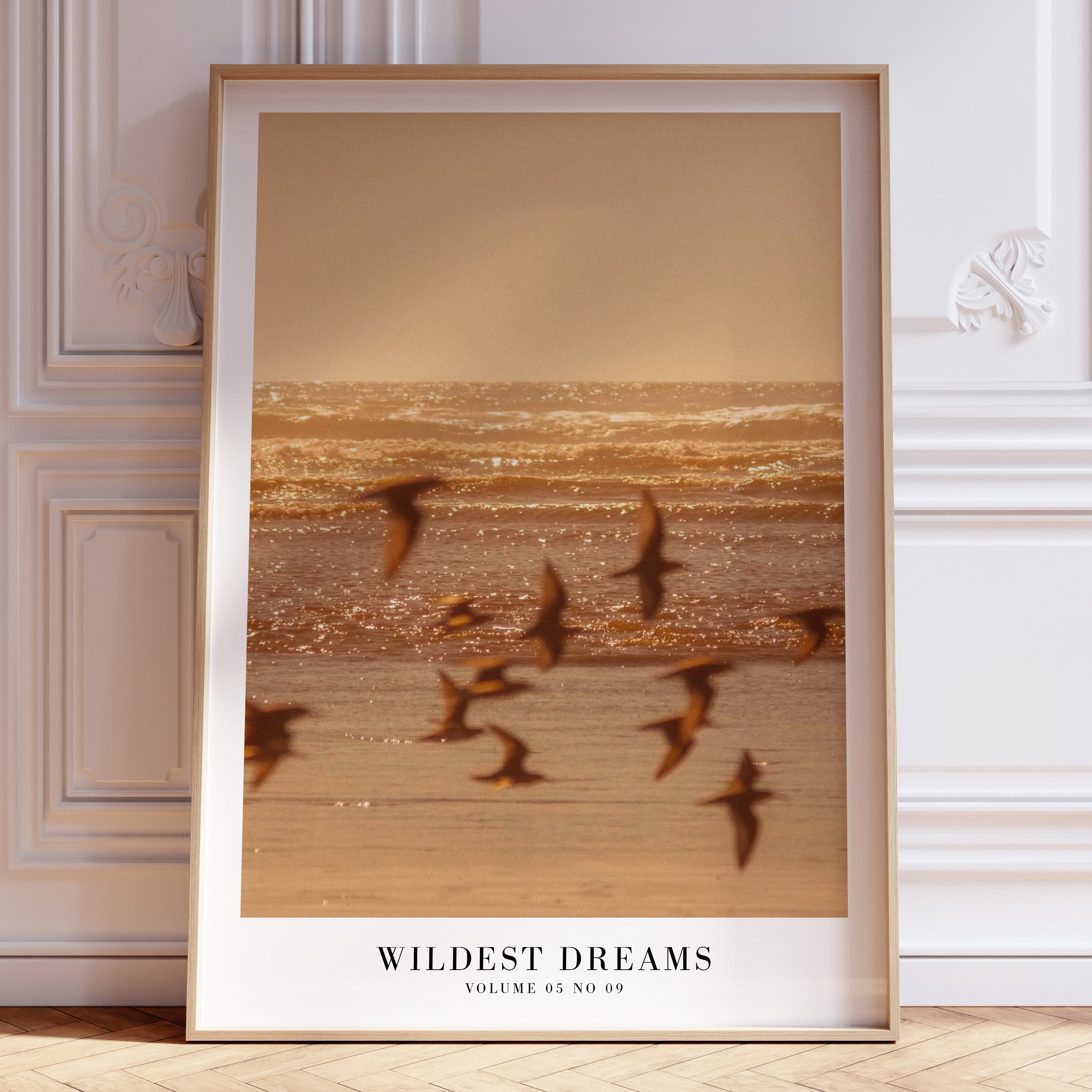 Wildest Dreams 1989 Taylor Swift poster featuring golden sunset beach photography
