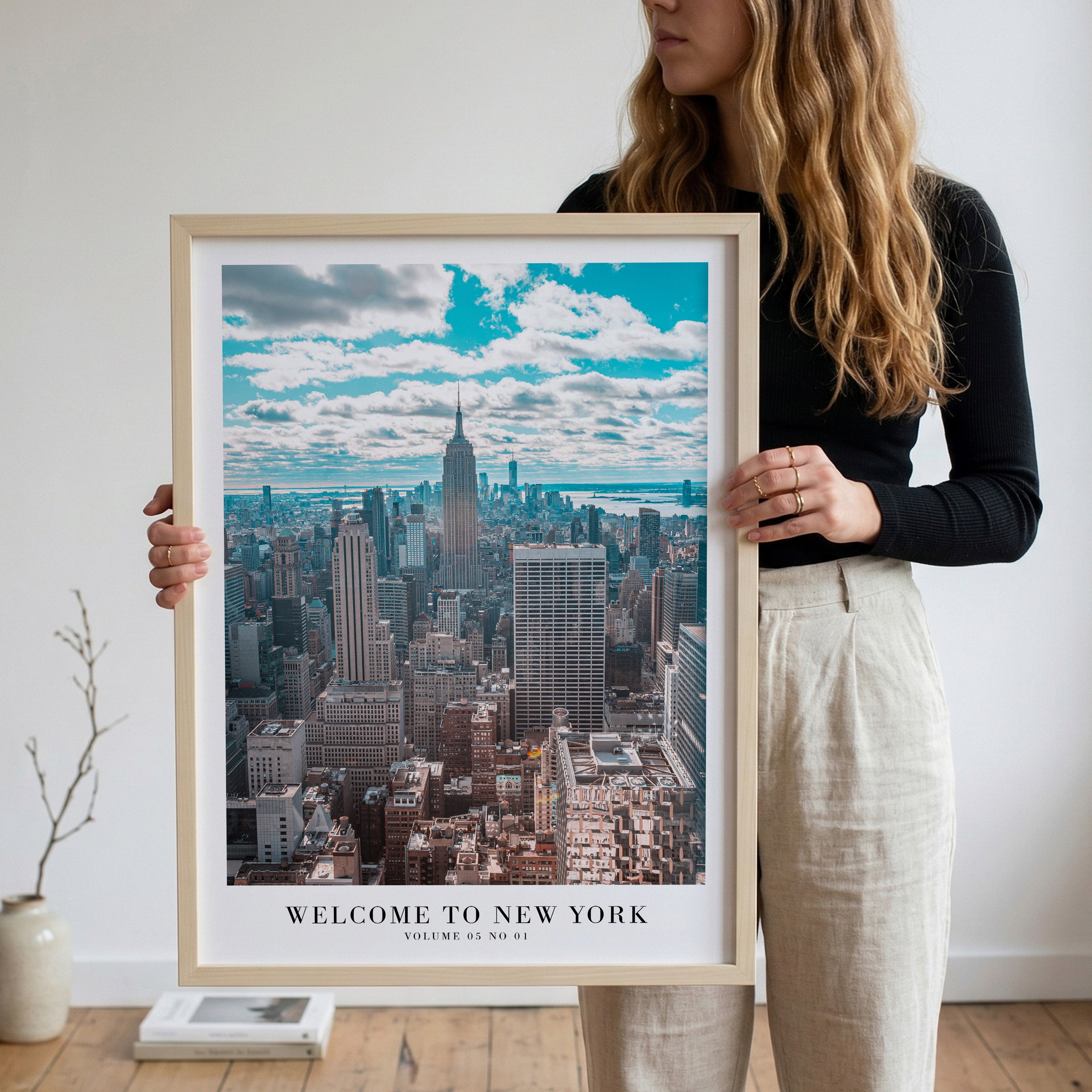 Welcome to New York Taylor Swift print as bold NYC Swiftie gift decor