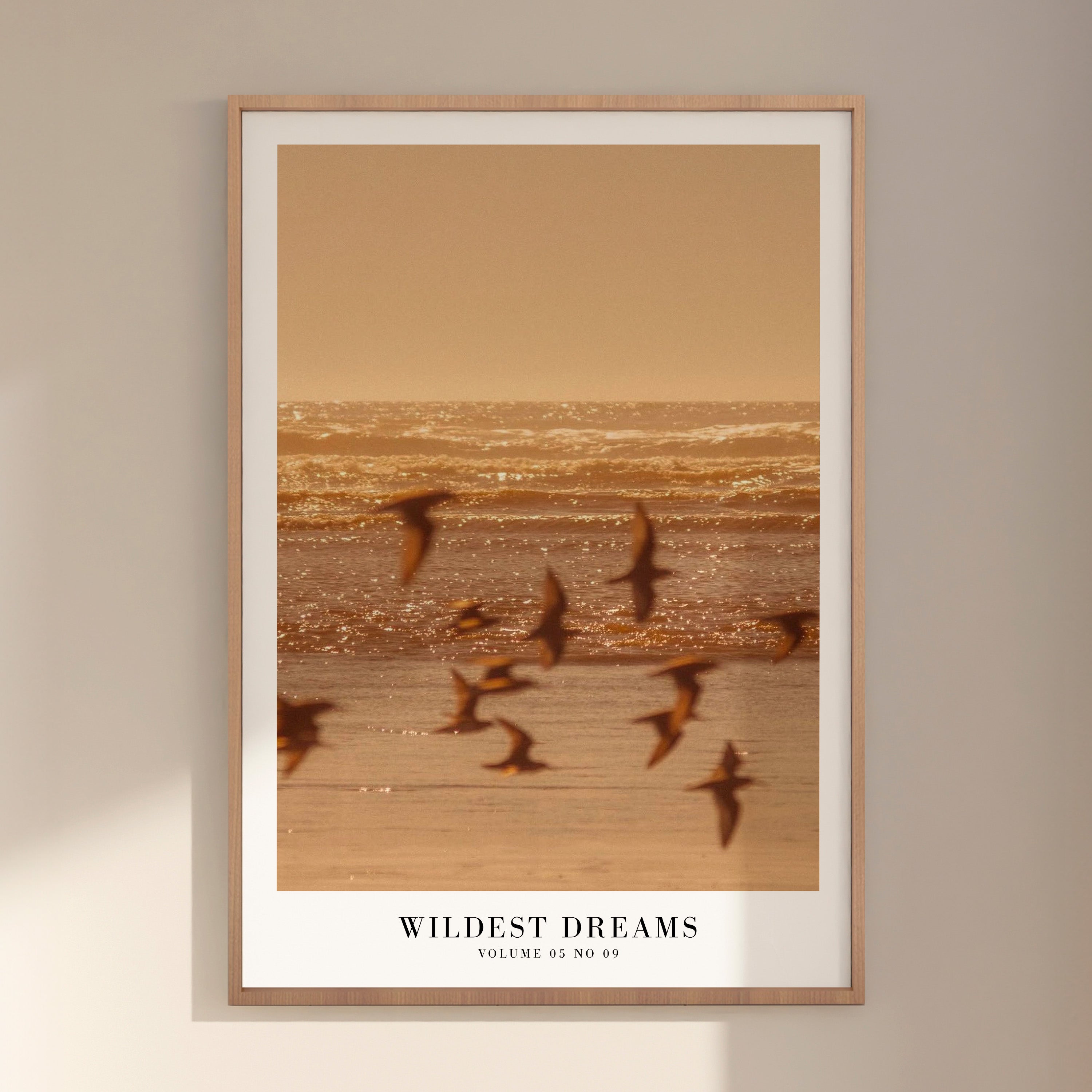 Wildest Dreams 1989 beach print as romantic Swiftie gift wall decor