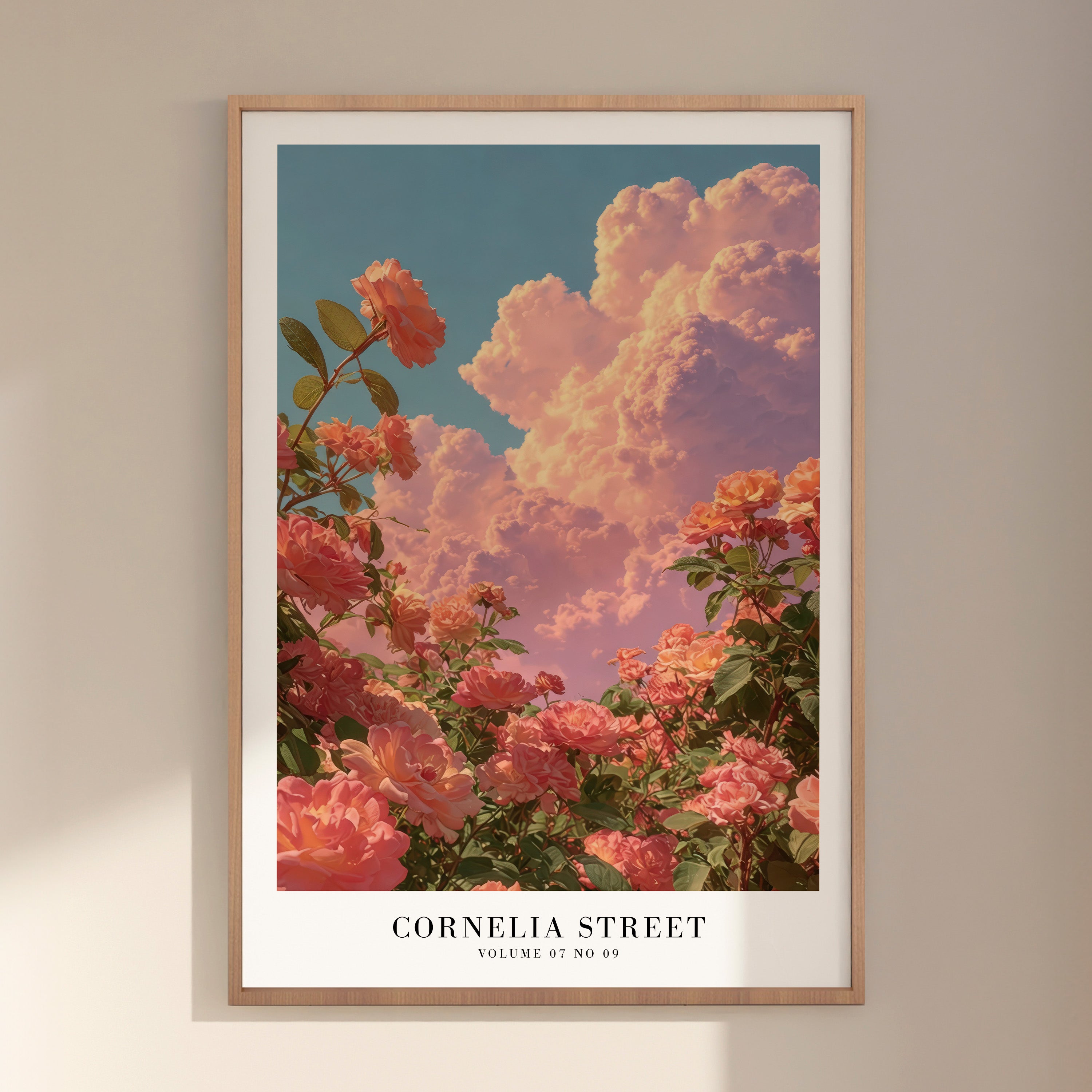 Cornelia Street rose Taylor Swift Swiftie poster as romantic gift decor