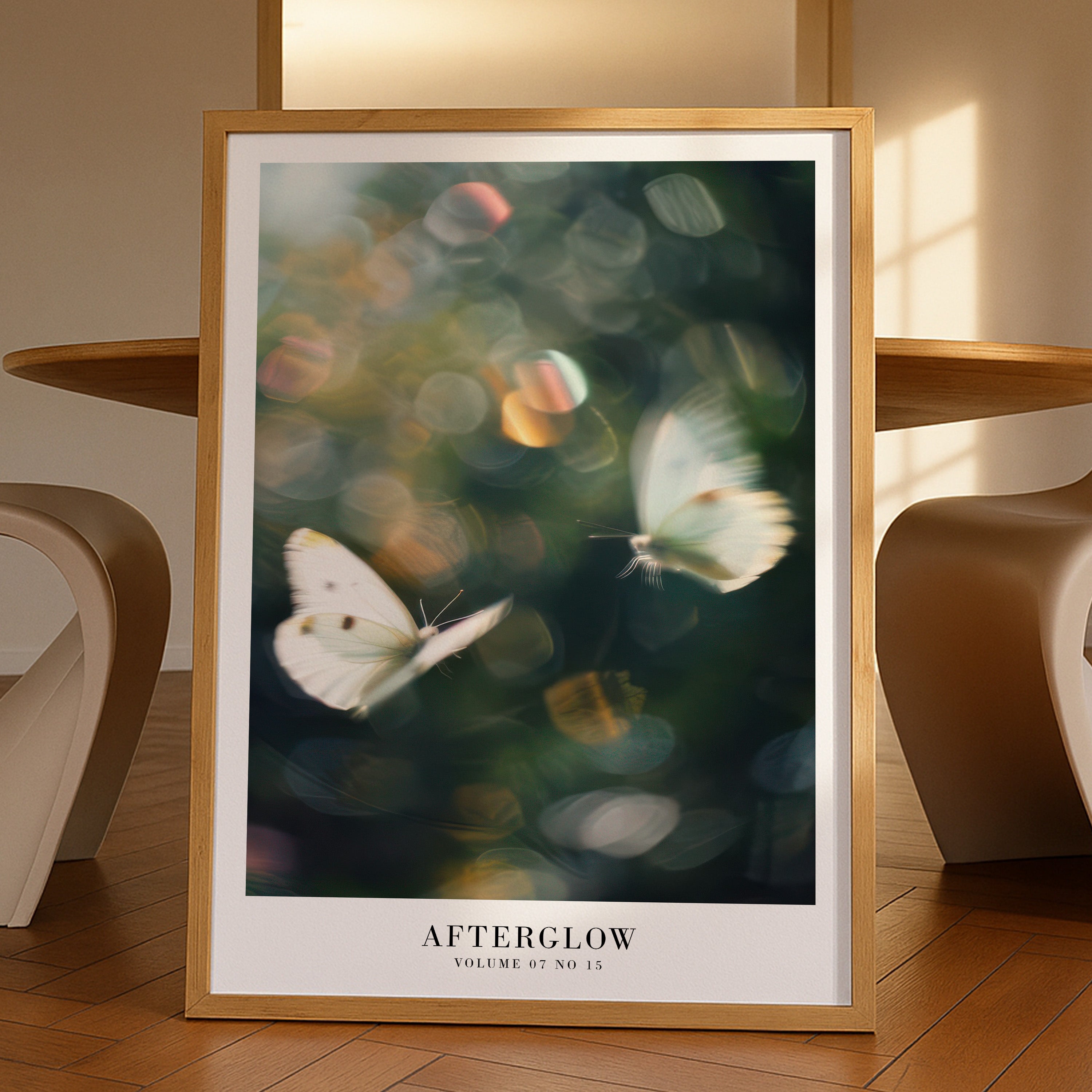 Afterglow Taylor Swift Swiftie wall art in dreamy butterfly bedroom