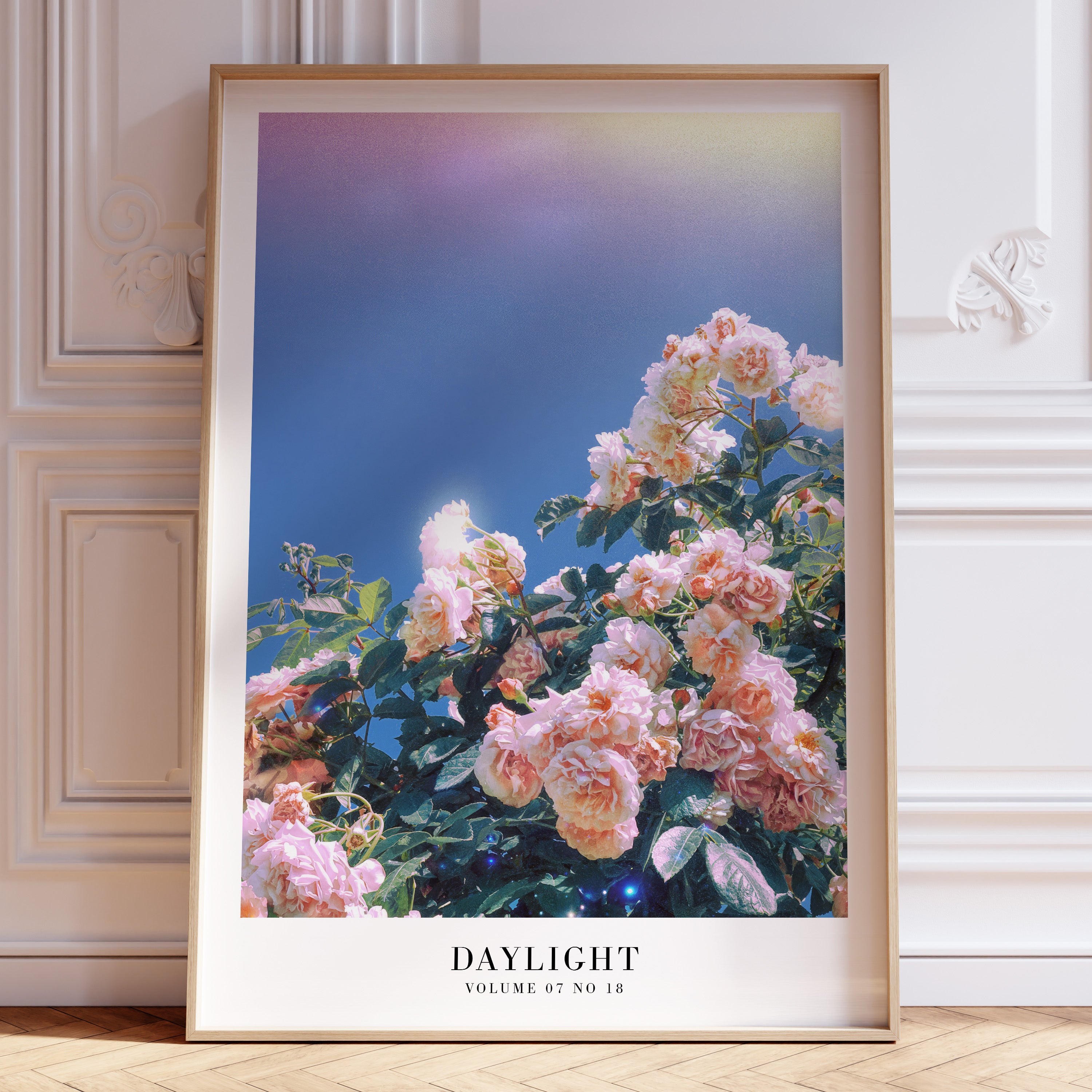Daylight Lover Taylor Swift poster featuring dreamy pastel pink roses