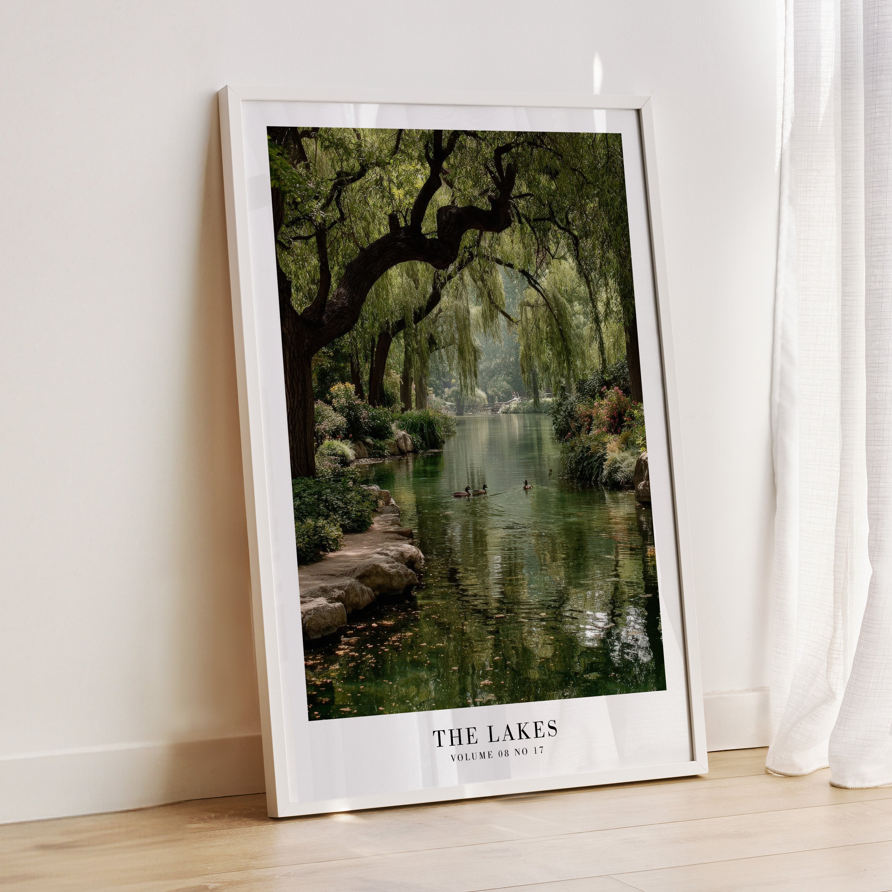 The Lakes Folklore Taylor Swift inspired poster — 9x11 mini size displayed on wall