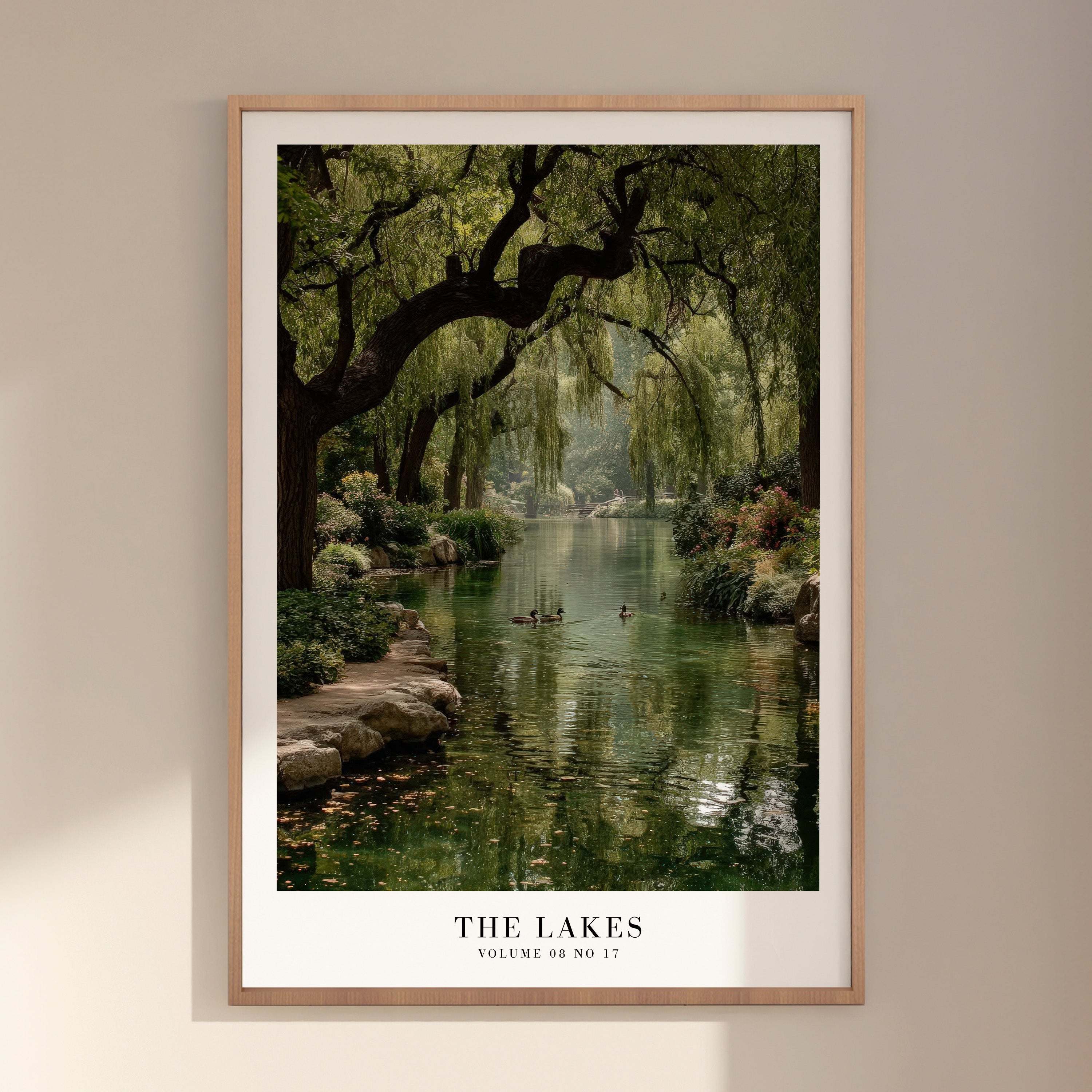 The Lakes Folklore Taylor Swift inspired poster — close-up of rich green forest tones