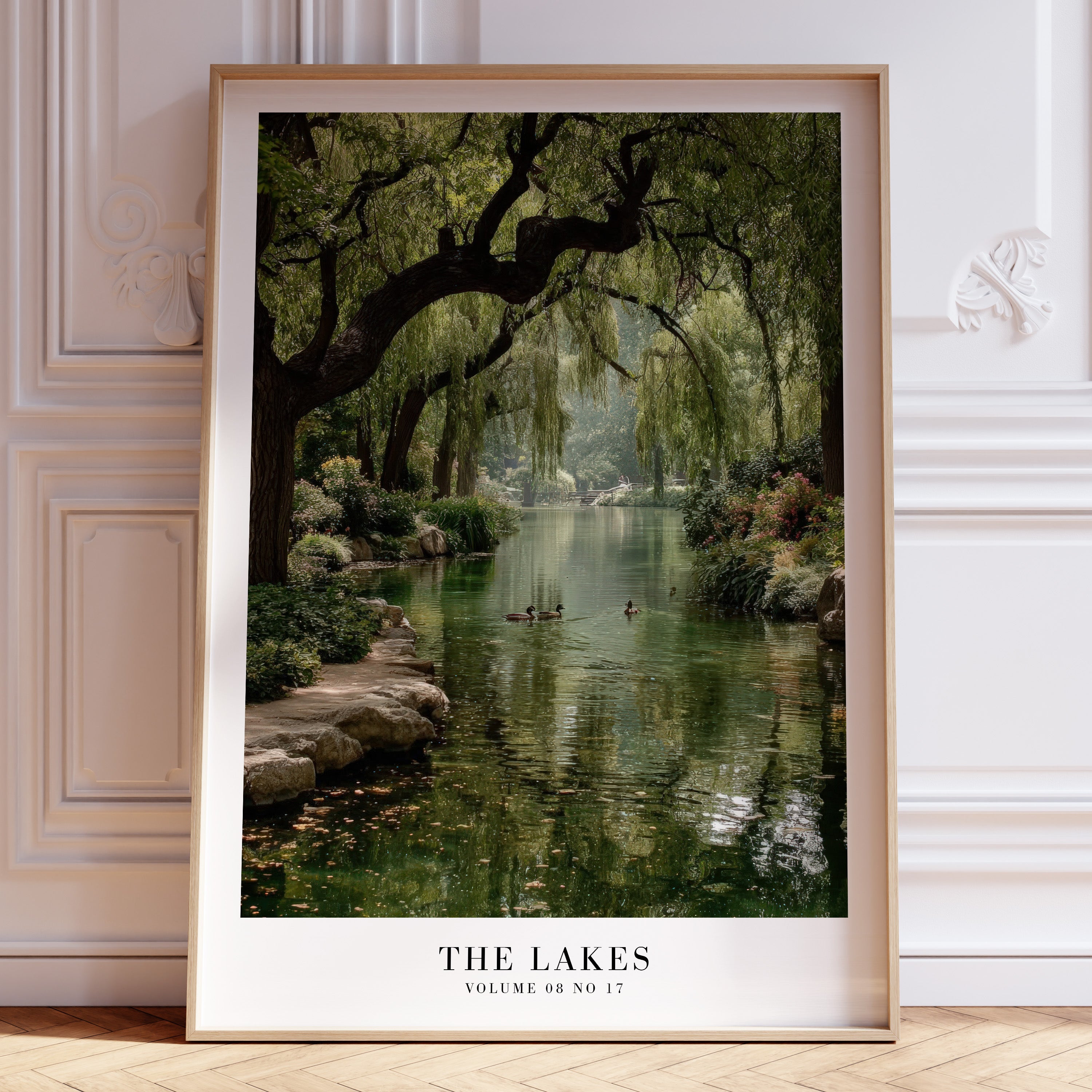 The Lakes Folklore Taylor Swift inspired poster — 12x18 size displayed on wall