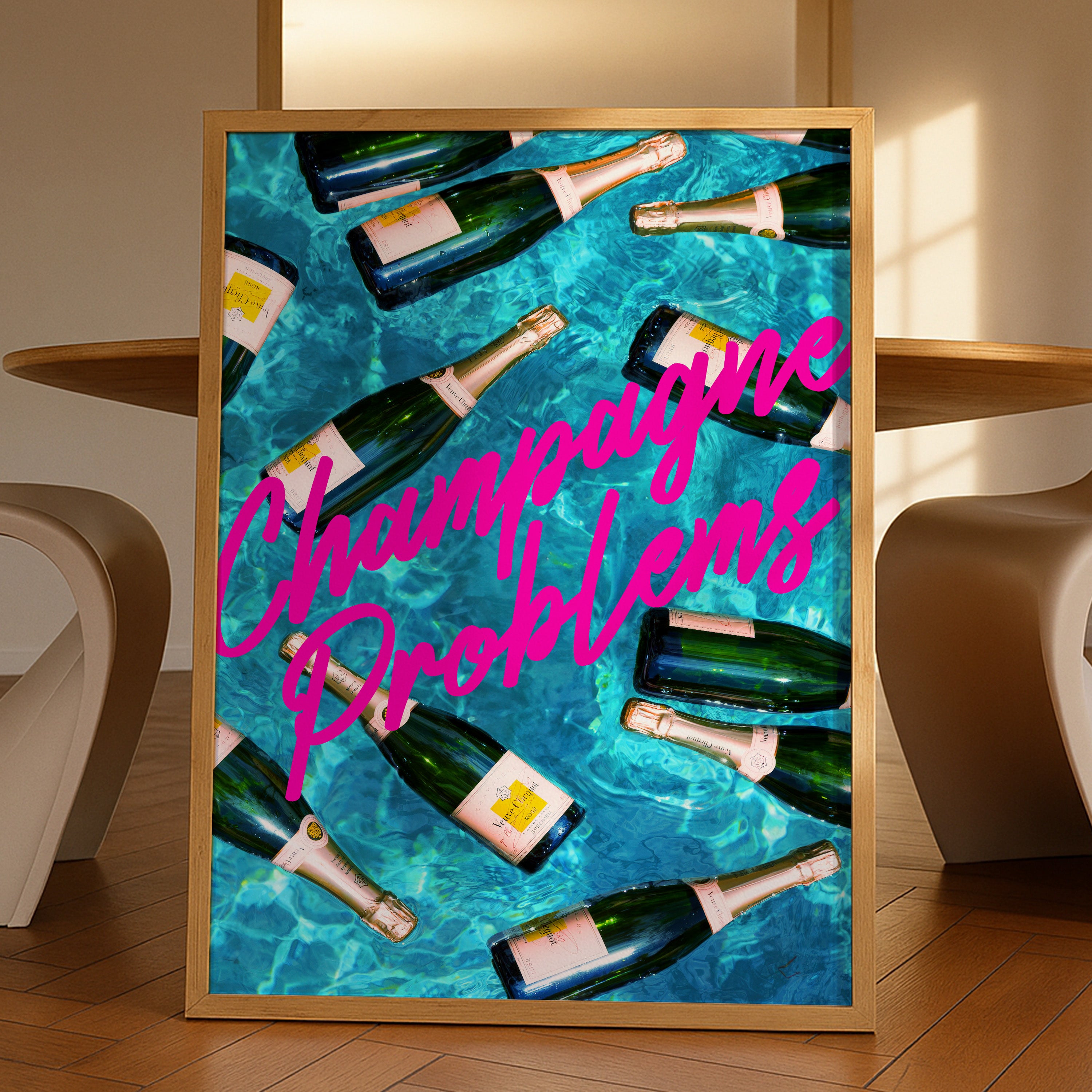 Champagne Problems In the Pool