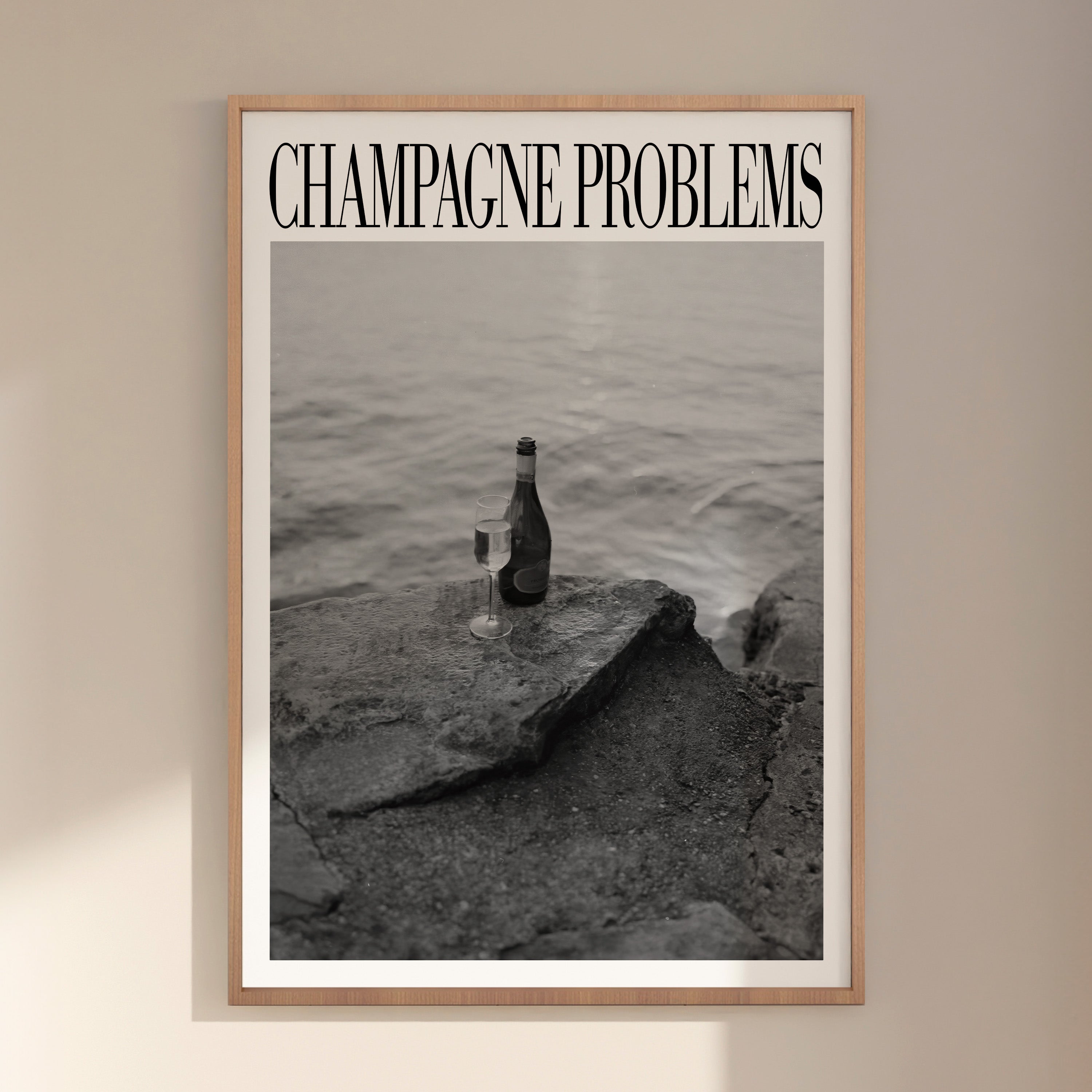Champagne Problems Poster