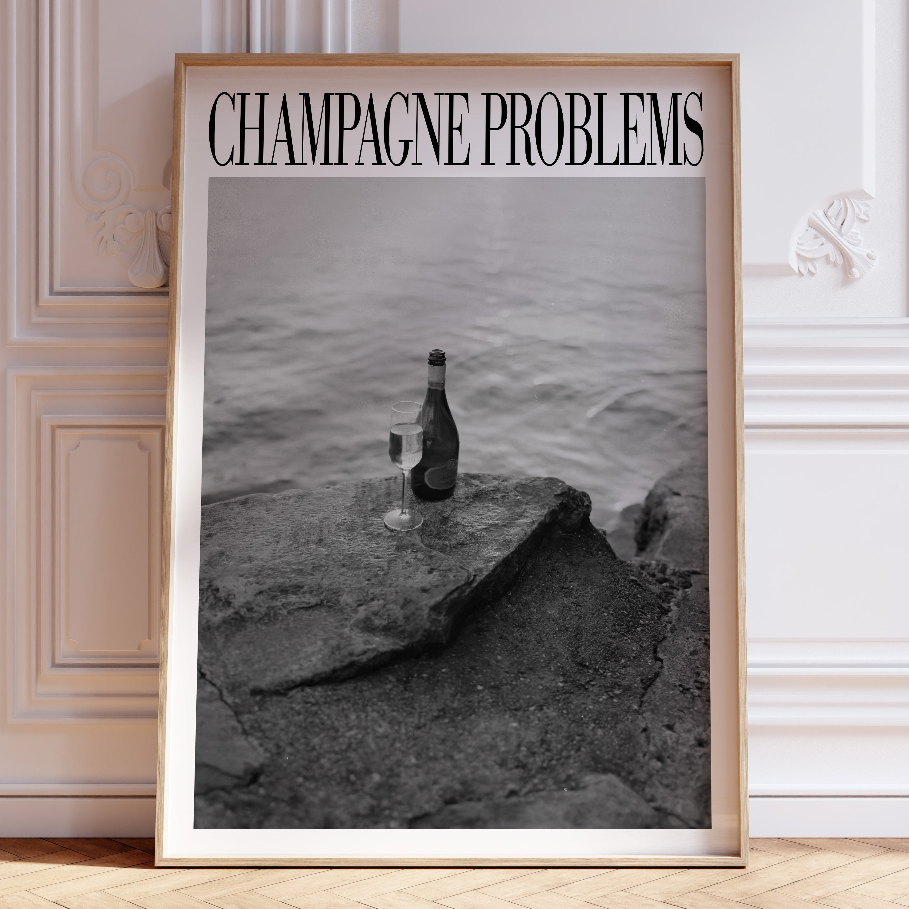 Champagne Problems Poster