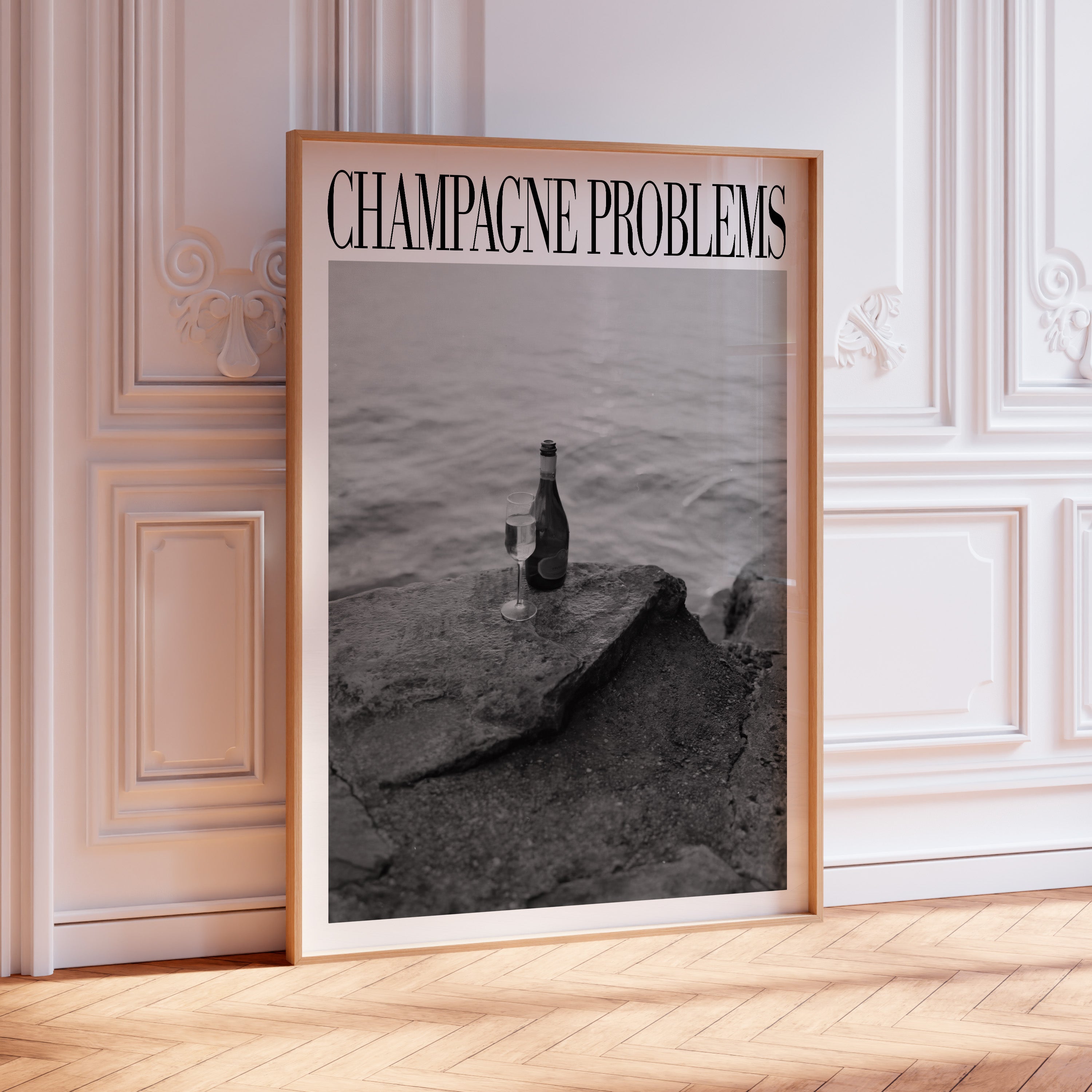 Champagne Problems Poster