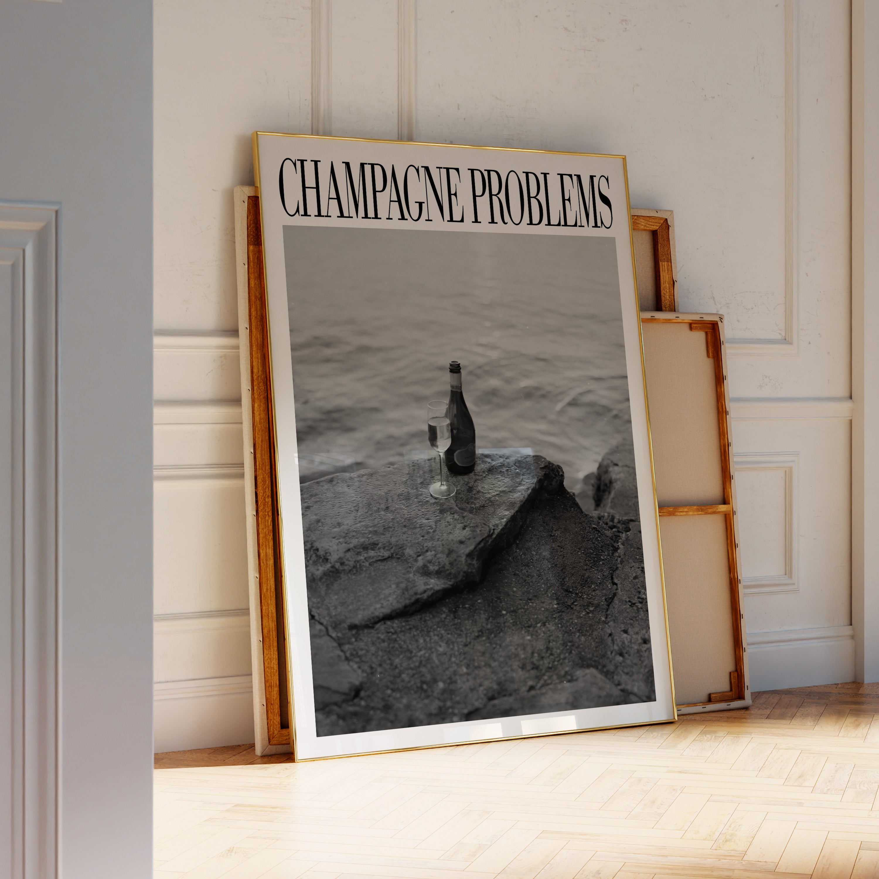 Champagne Problems Poster