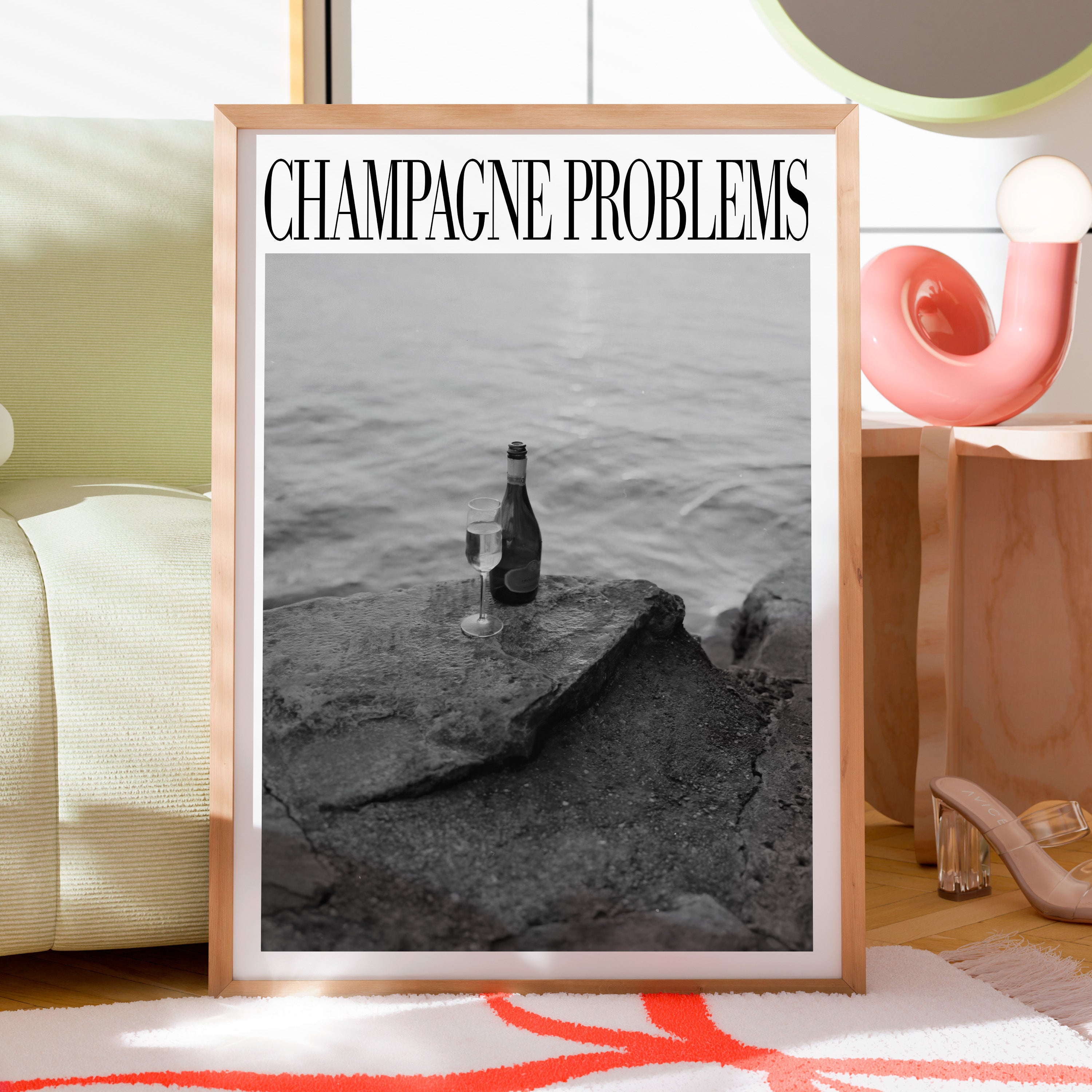 Champagne Problems Poster