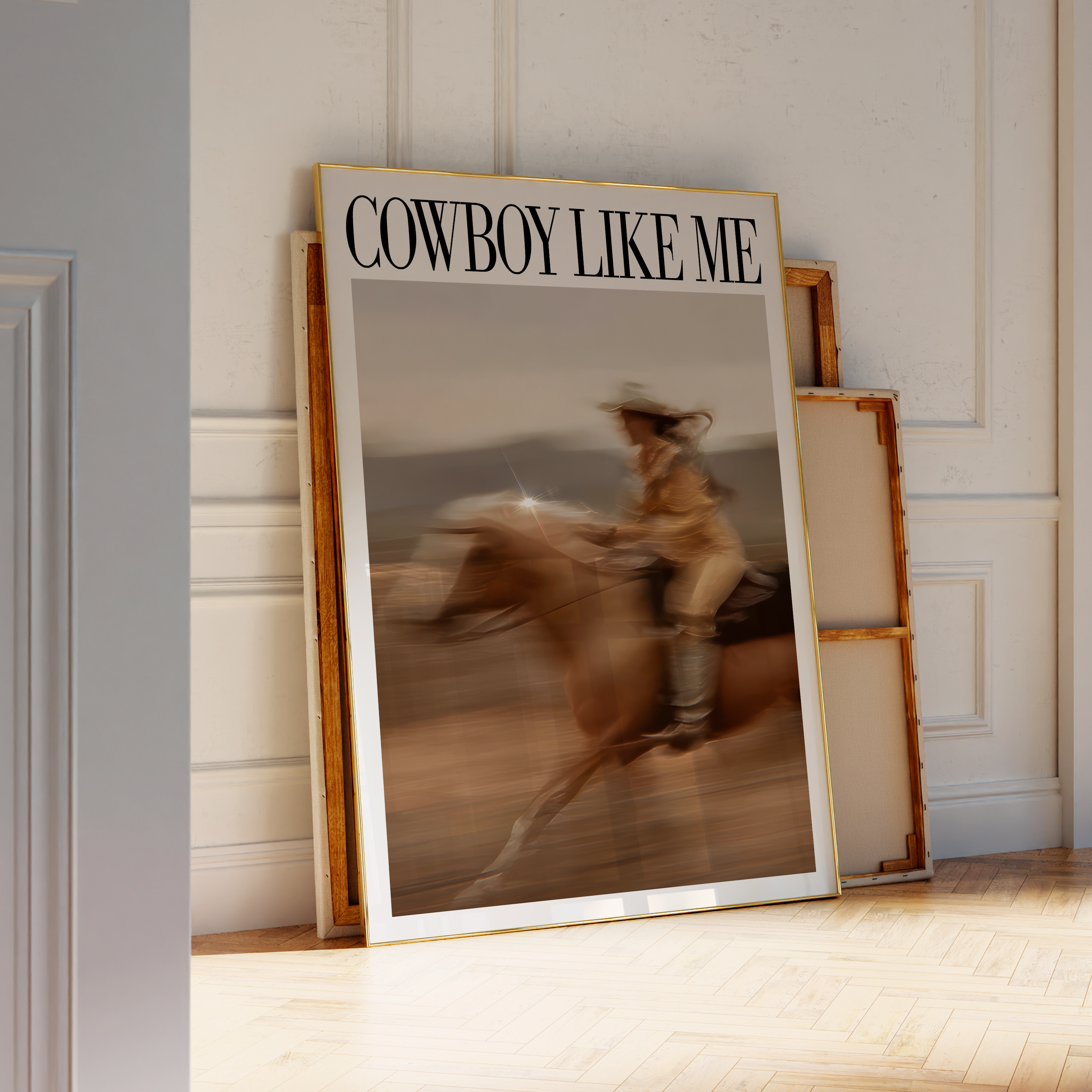You're a Cowboy Like Me Poster