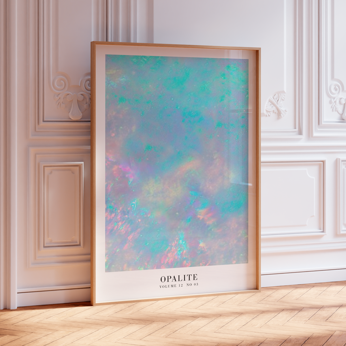 But now the sky is Opalite