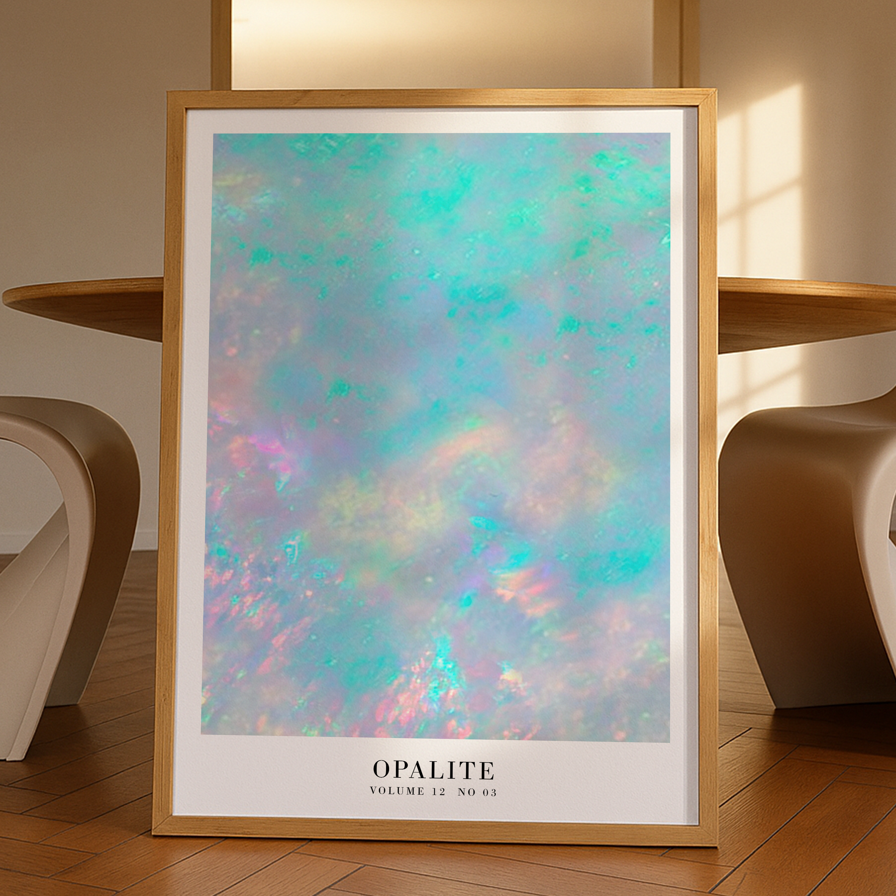 But now the sky is Opalite