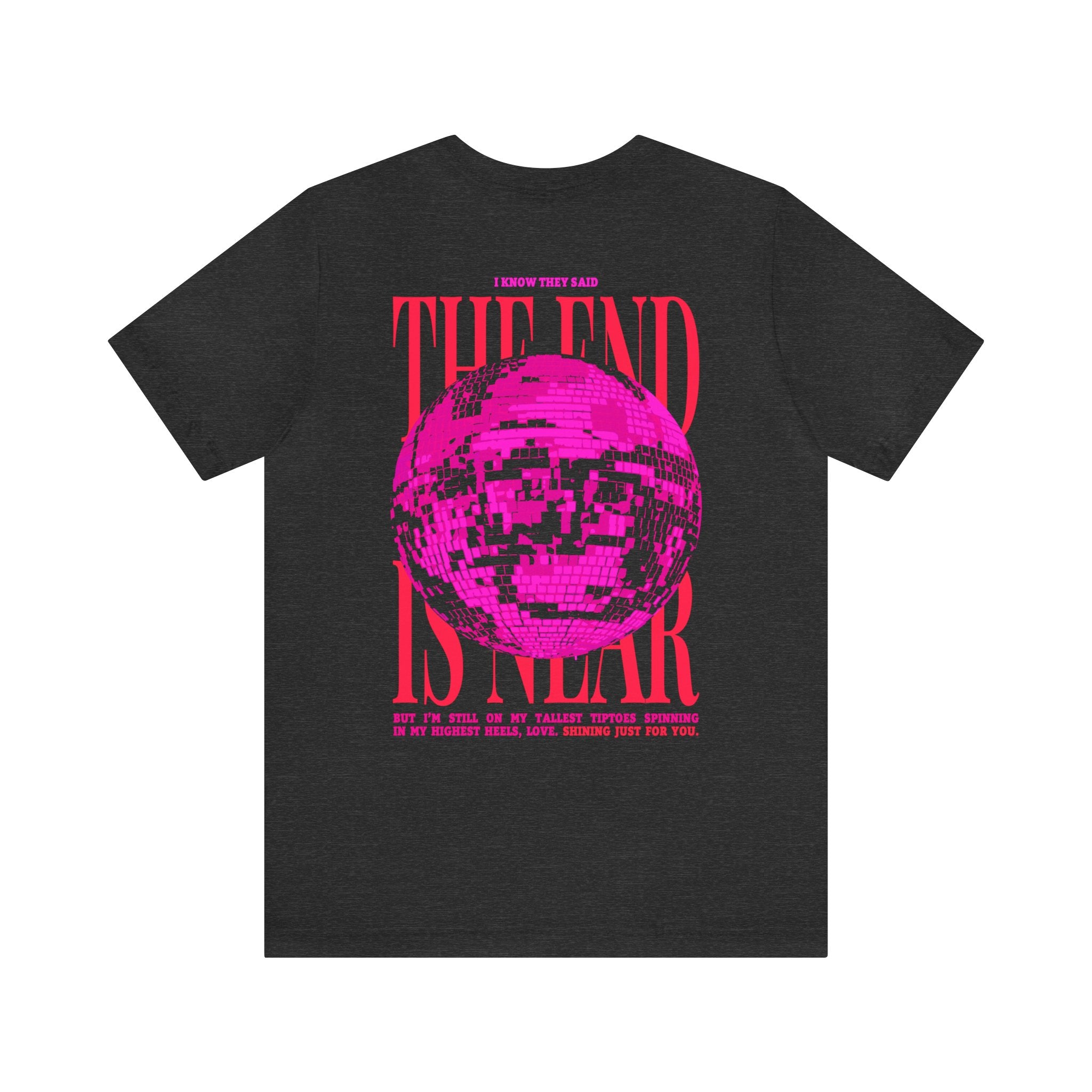 Mirrorball T | Pink & Orange - Haus Of Moods