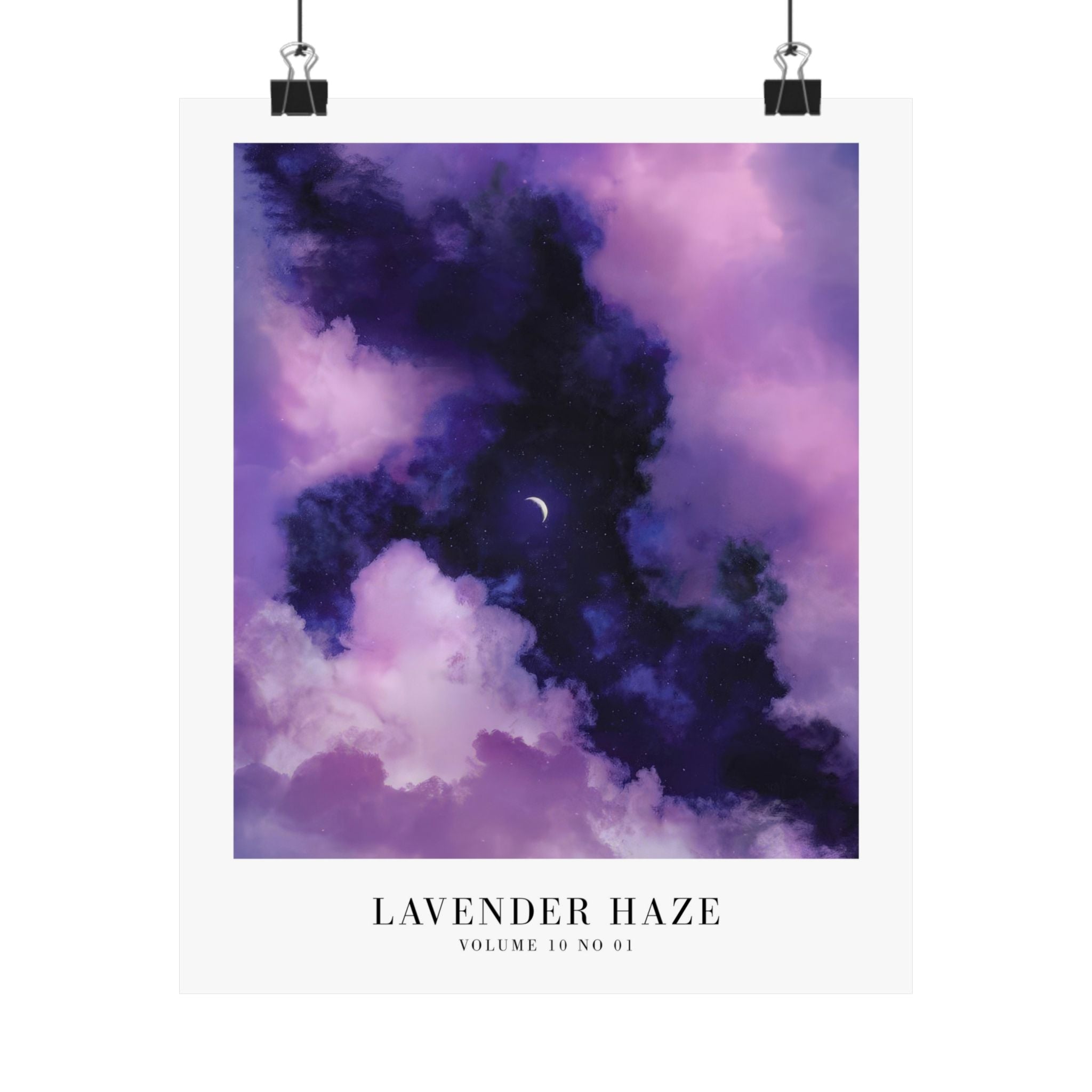 Lavender Haze Midnights Taylor Swift–inspired poster — detail view 1