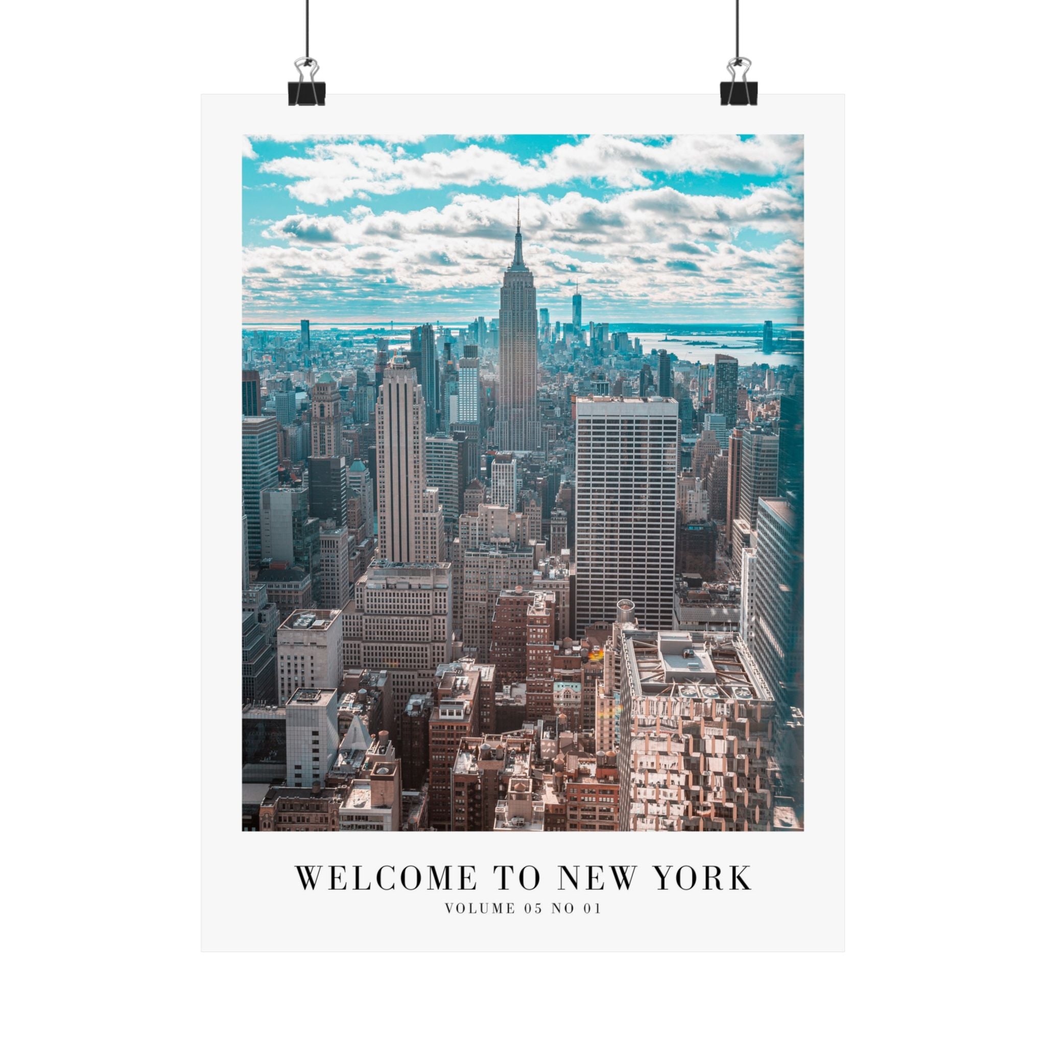 Welcome to New York Taylor Swift poster in feminine modern apartment