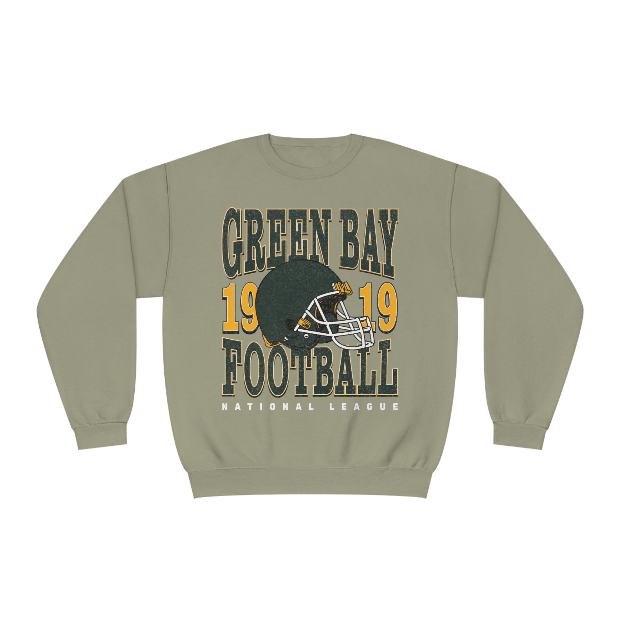 Green Bay Football Sweatshirt | Vintage Style Green Bay Football Crewneck | Football Sweatshirt | Green Bay Sweatshirt - Haus Of Moods