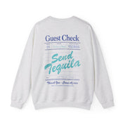 Send Tequila Crewneck - Classic Blue - Haus Of Moods