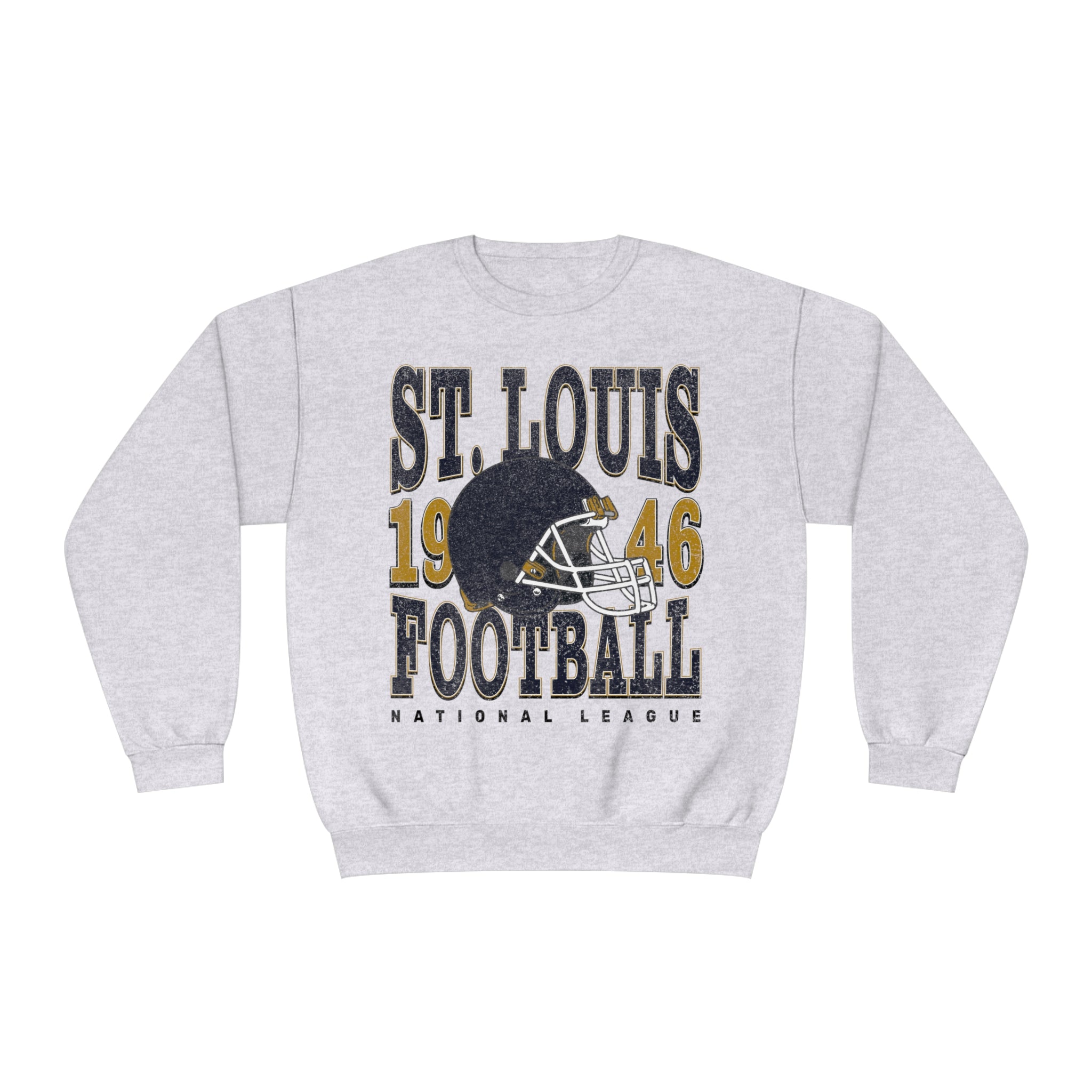 St. Louis Football Sweatshirt | Vintage Style St. Louis Football Crewneck | Football Sweatshirt | St. Louis Sweatshirt - Haus Of Moods