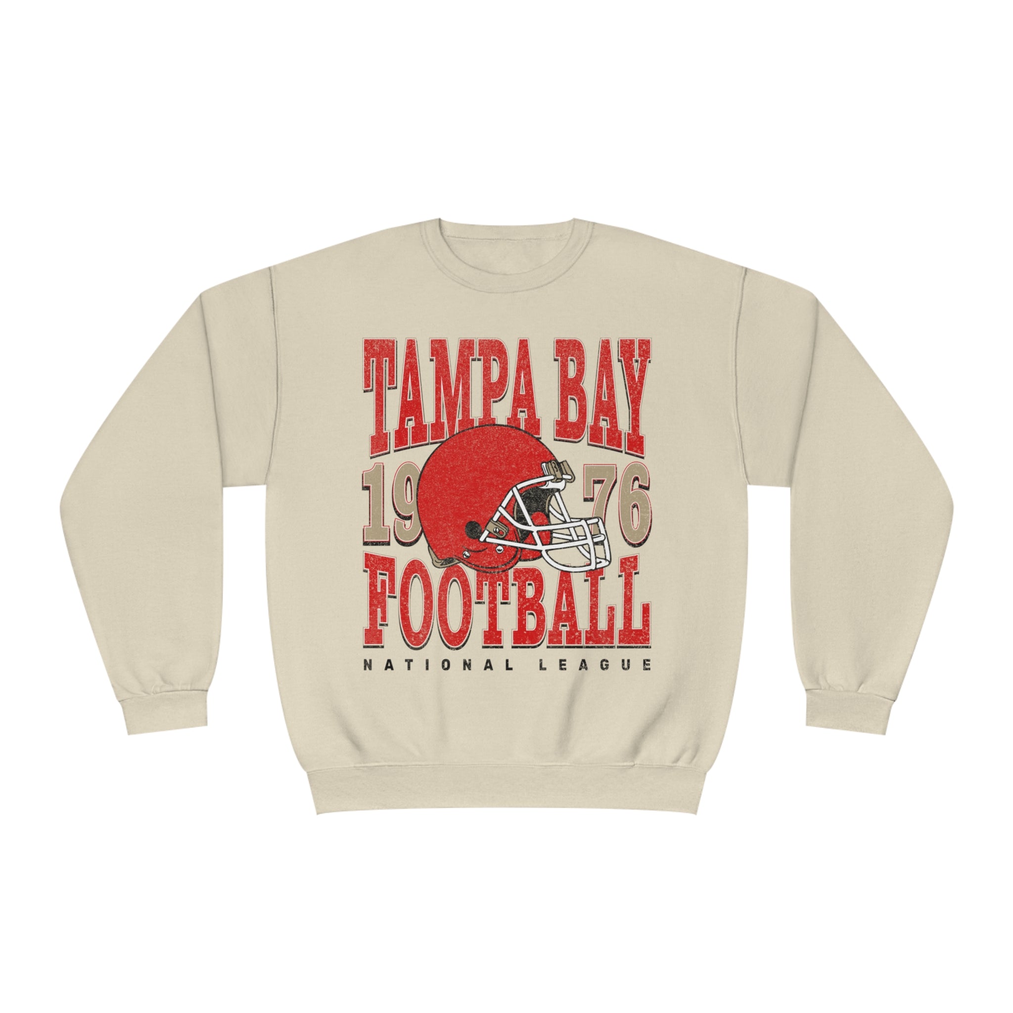 Tampa Bay Football Sweatshirt | Vintage Style Tampa Bay Football Crewneck | Football Sweatshirt | Tampa Bay Sweatshirt - Haus Of Moods