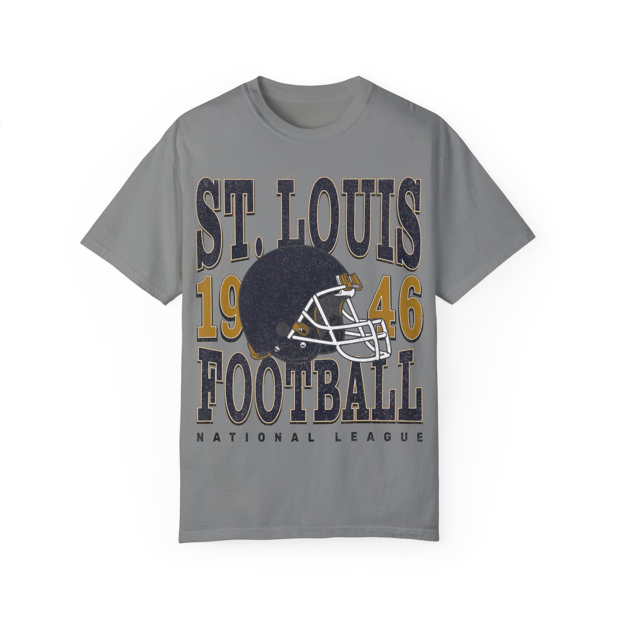 St. Louis Football Vintage Style Comfort Colors Shirt | St. Louis Football TShirt | St. Louis Football Gift - Haus Of Moods