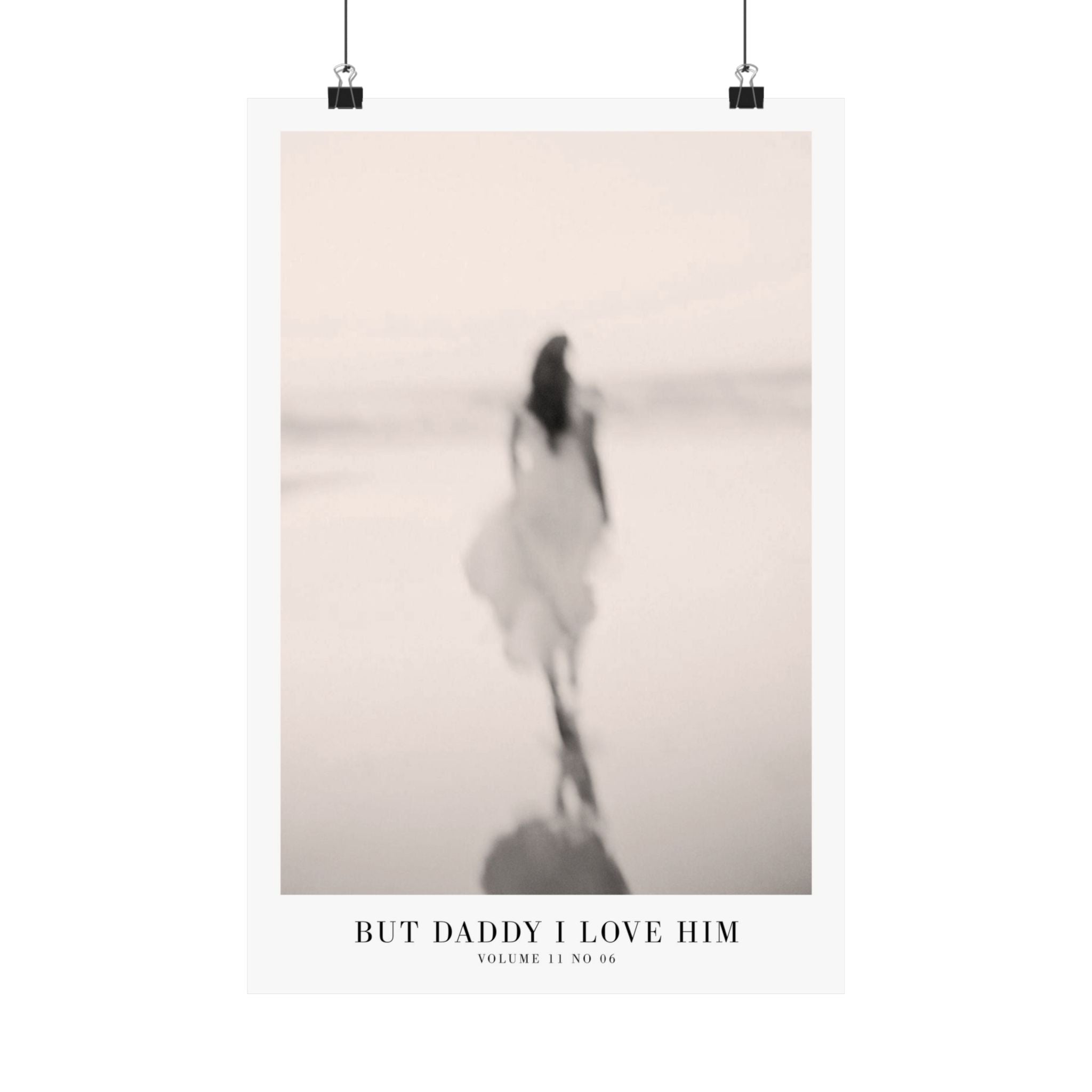 But Daddy I Love Him TTPD Taylor Swift–inspired poster featuring running motion