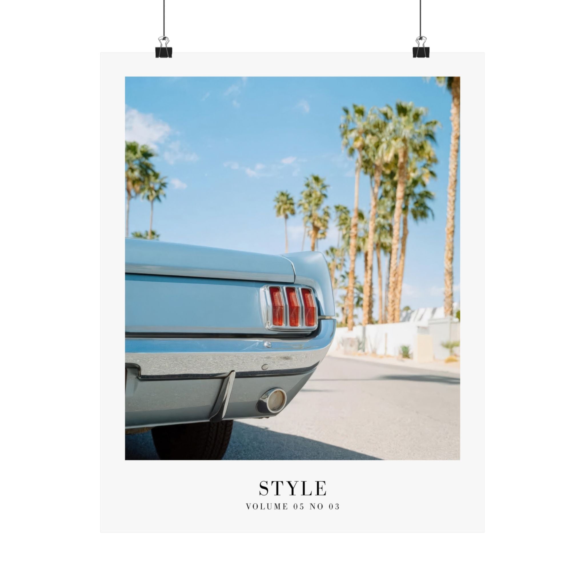Style Taylor Swift California print in nostalgic road-trip gallery wall