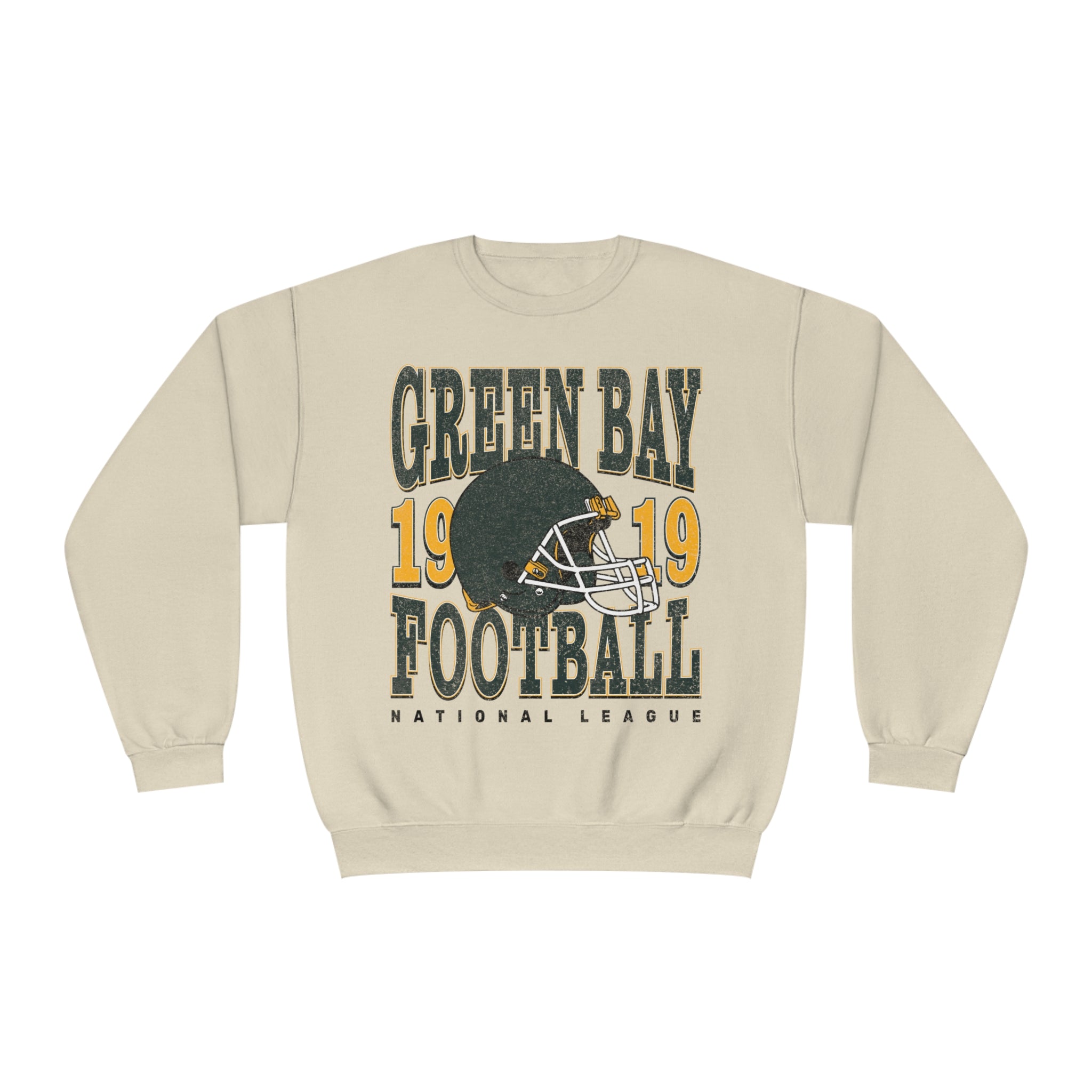 Green Bay Football Sweatshirt | Vintage Style Green Bay Football Crewneck | Football Sweatshirt | Green Bay Sweatshirt - Haus Of Moods