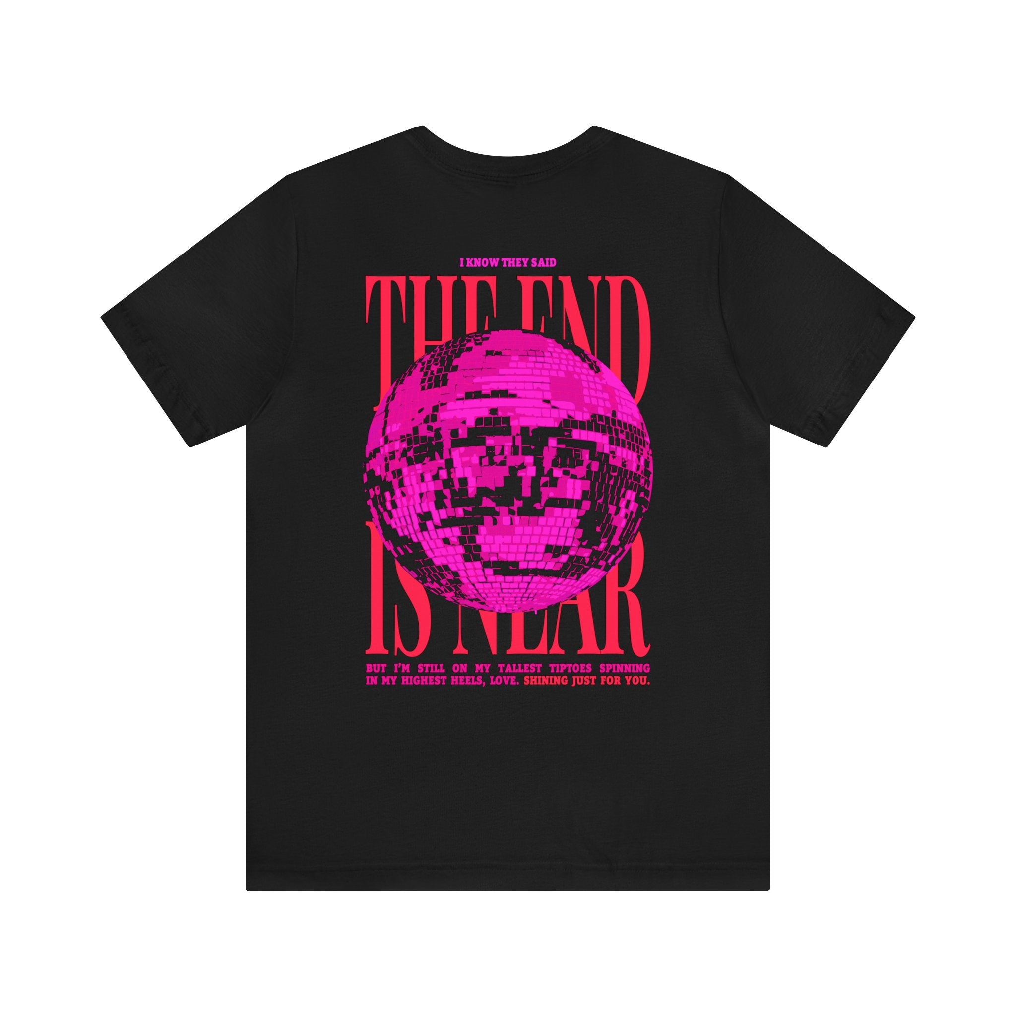 Mirrorball T | Pink & Orange - Haus Of Moods