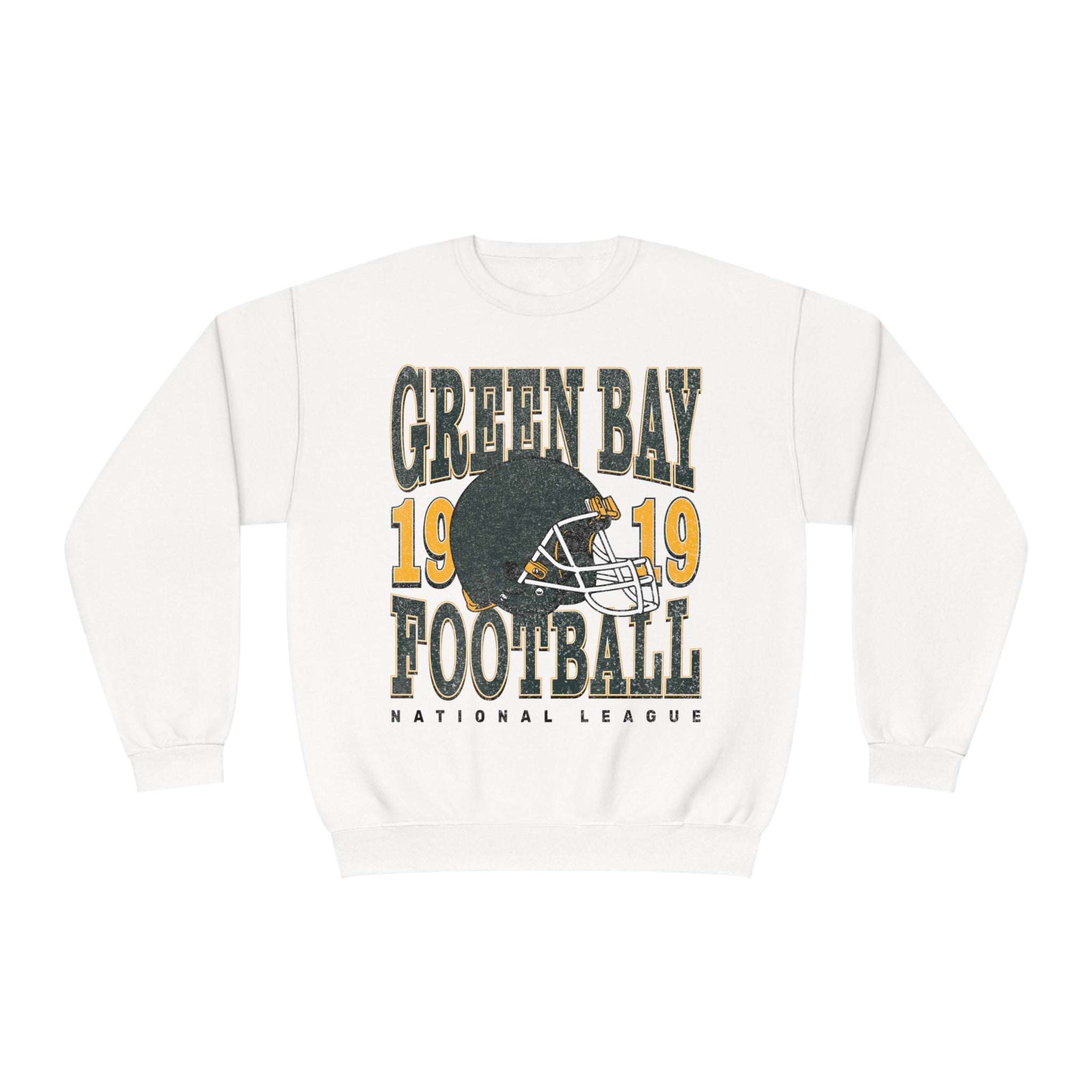 Green Bay Football Sweatshirt | Vintage Style Green Bay Football Crewneck | Football Sweatshirt | Green Bay Sweatshirt - Haus Of Moods