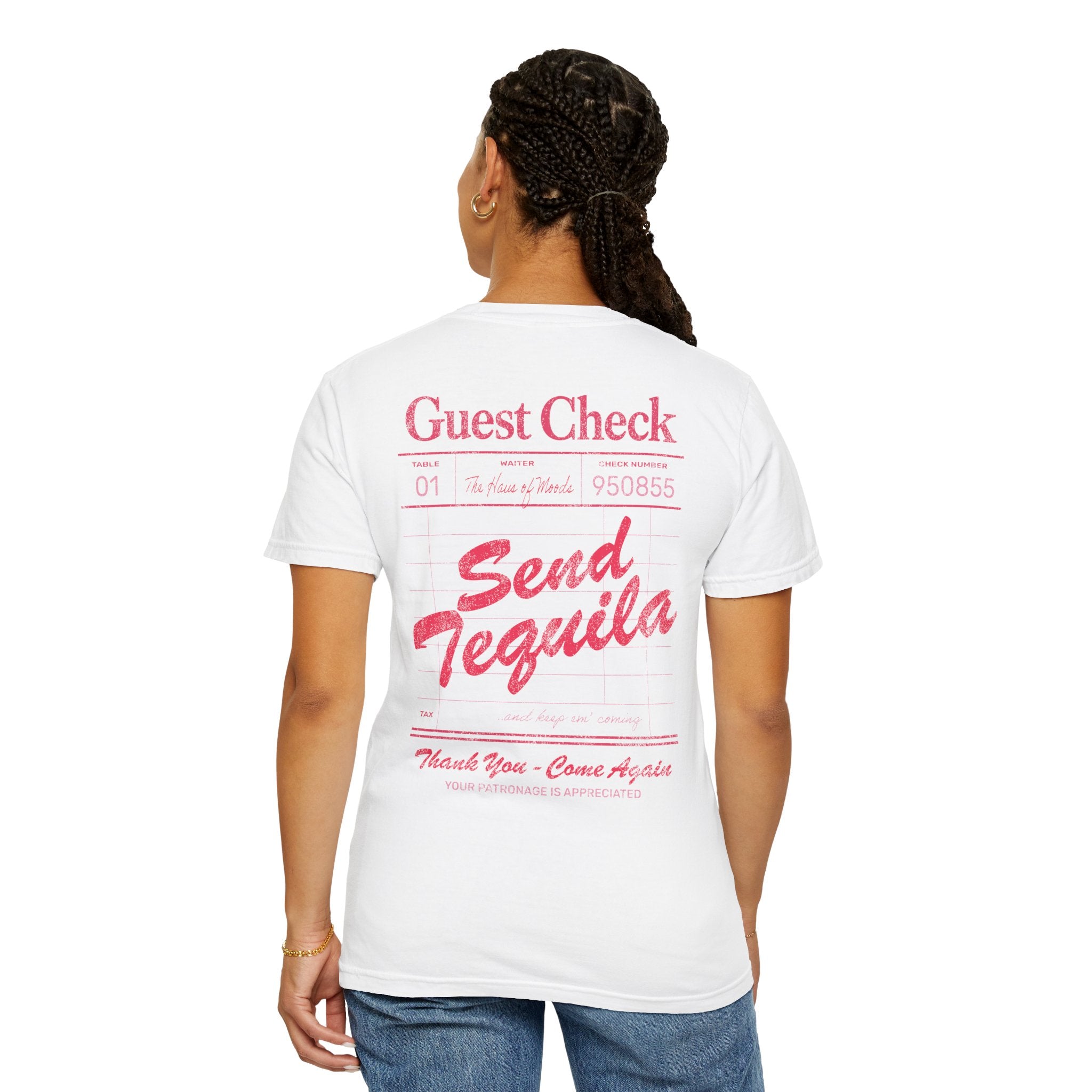 Send Tequila T - Classic Pink - Comfort Colors