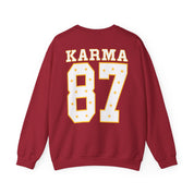 Copy of Karma 87 Shirt Karma is the Guy on the Chiefs Shirt, In My Chiefs Era Travis Kelce Sweatshirt,Travis Kelce Football NFL Shirt, Karma Crewneck - Haus Of Moods