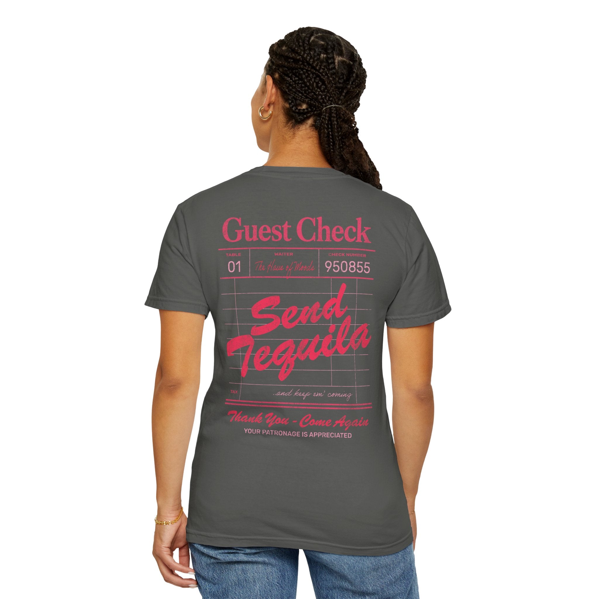 Send Tequila T - Classic Pink - Comfort Colors