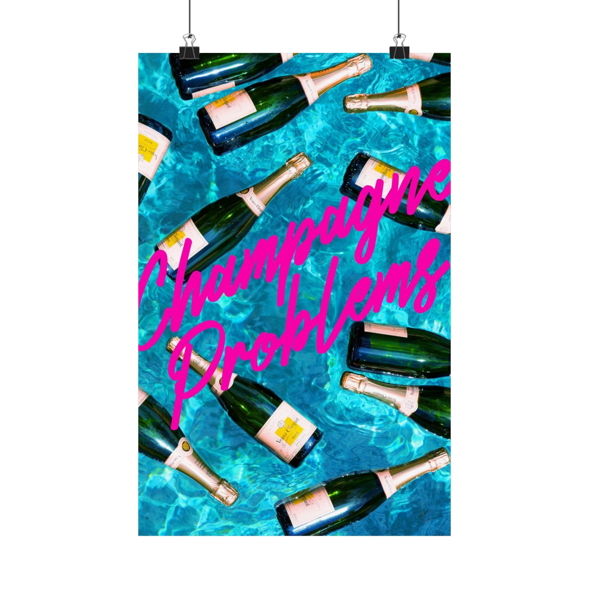 Champagne Problems In the Pool