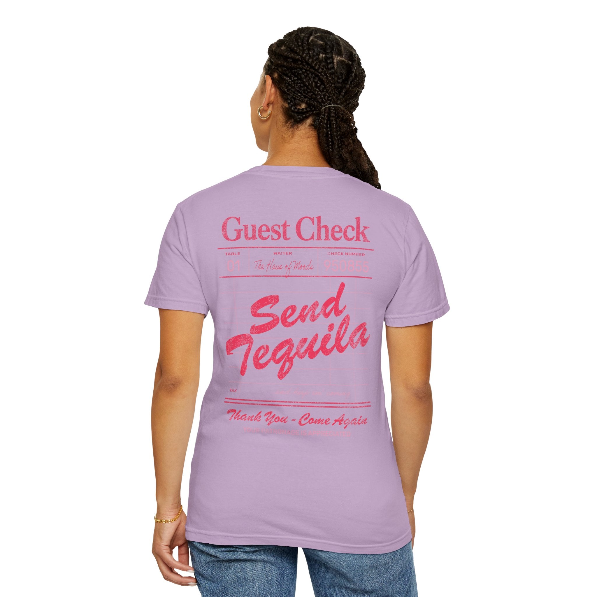 Send Tequila T - Classic Pink - Comfort Colors