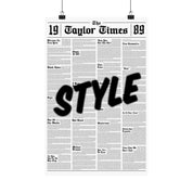 Style 1989 Newspaper Print