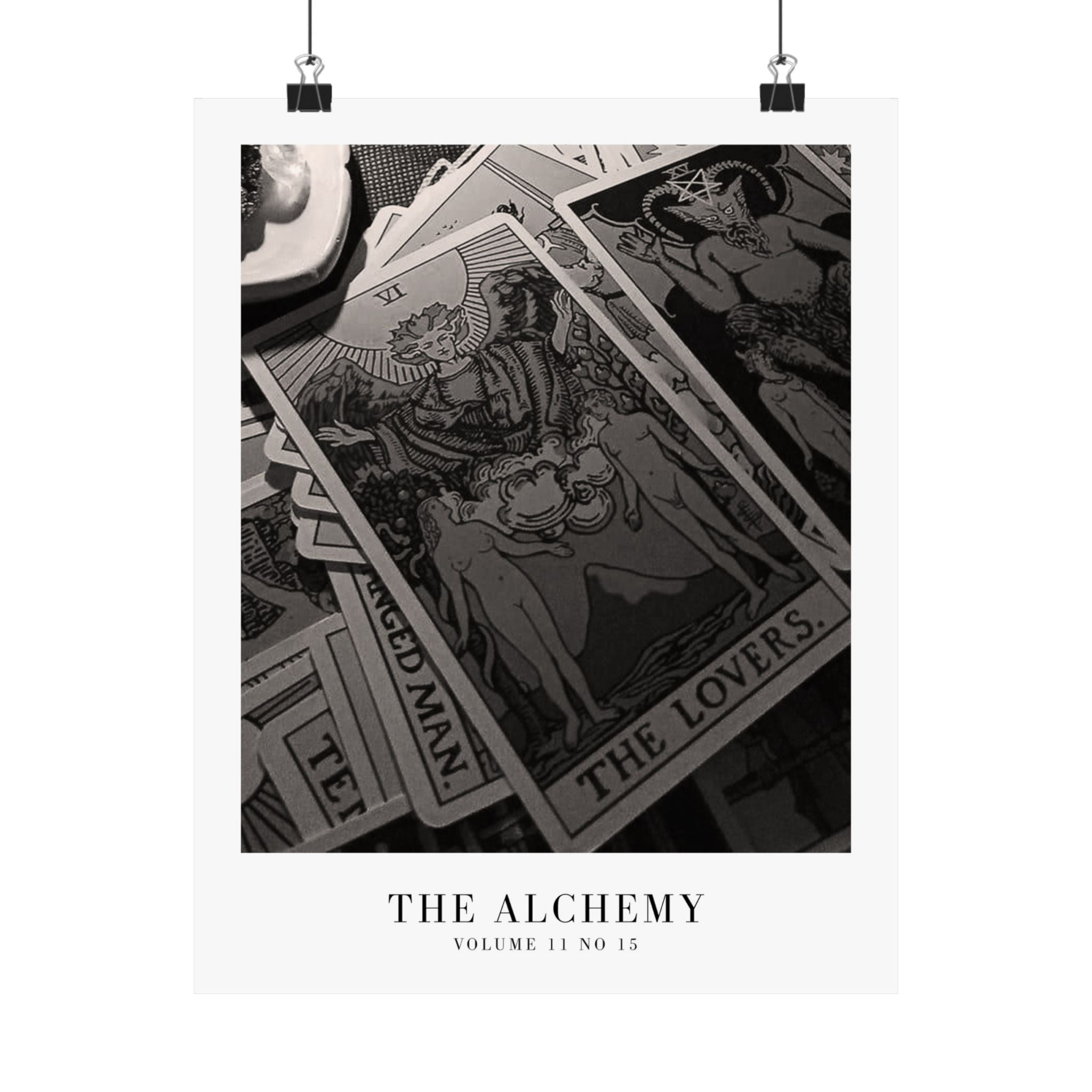 The Alchemy Tortured Poets Department Taylor Swift–inspired poster — detail view 2