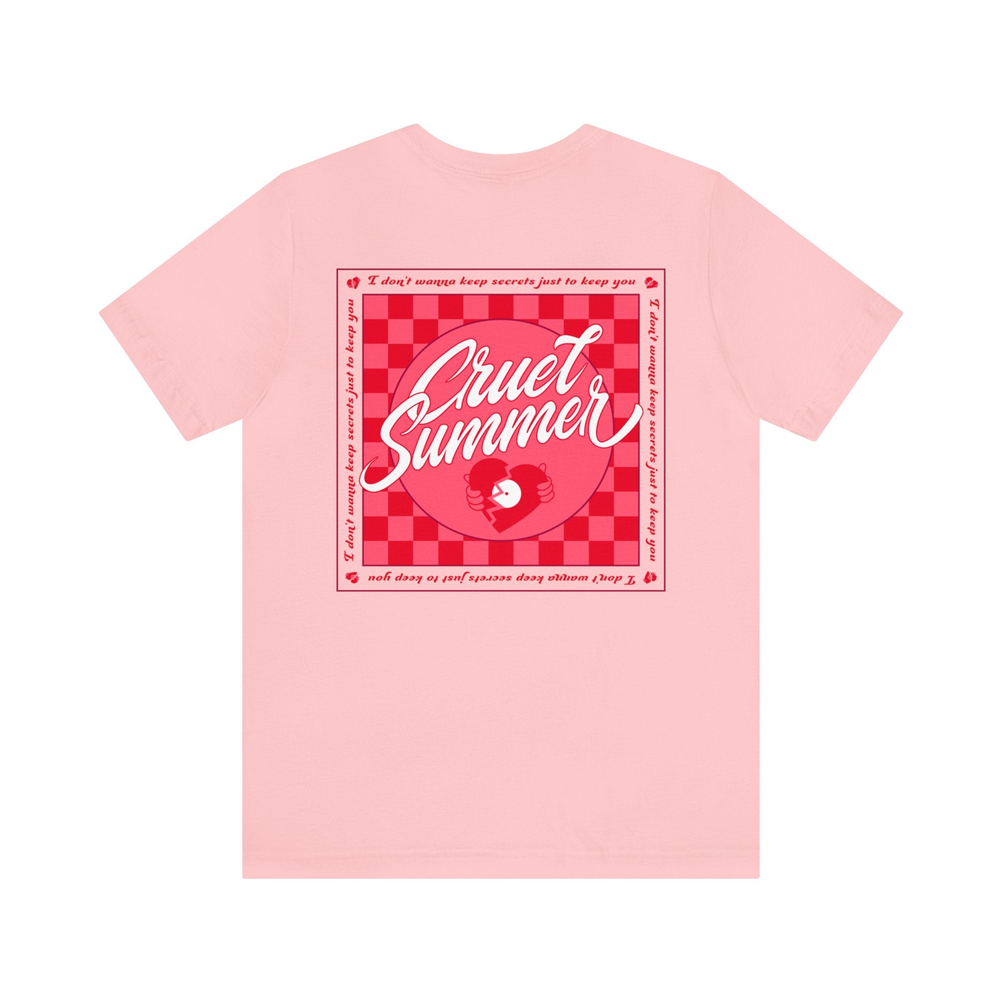 Cruel Summer Retro Pink T - Haus Of Moods